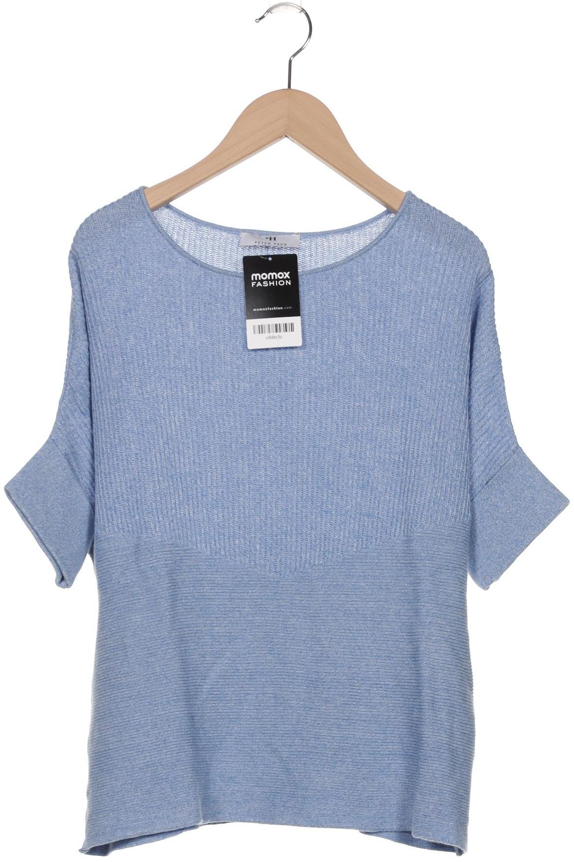 

Peter Hahn Damen Pullover, blau, Gr. 36