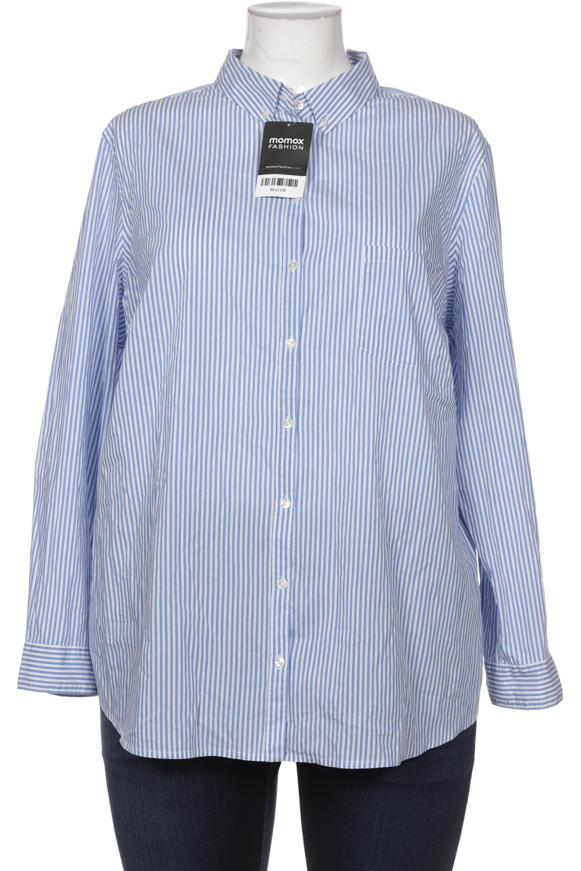 

Peter Hahn Damen Bluse, blau, Gr. 50