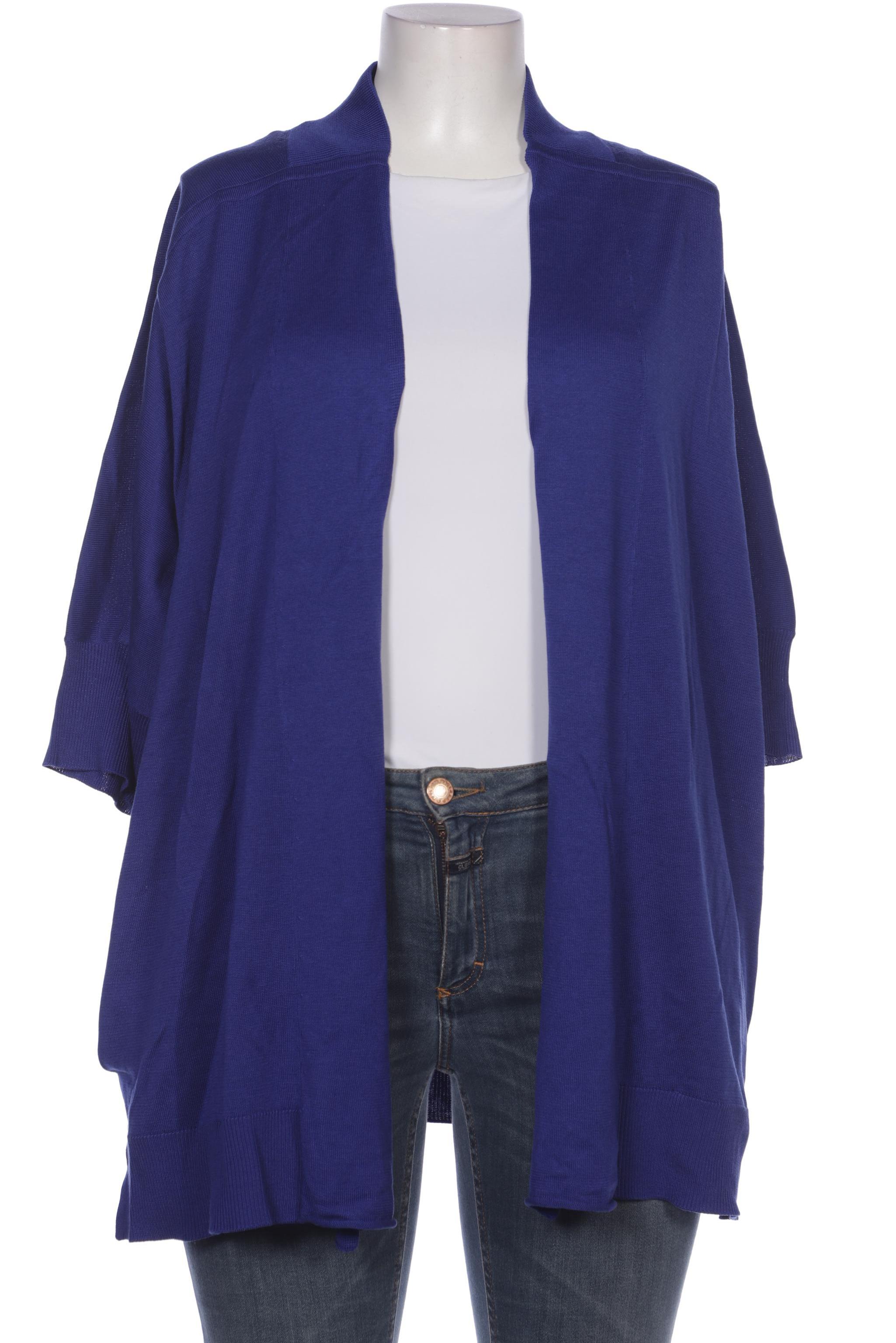 

Peter Hahn Damen Strickjacke, blau, Gr. 50