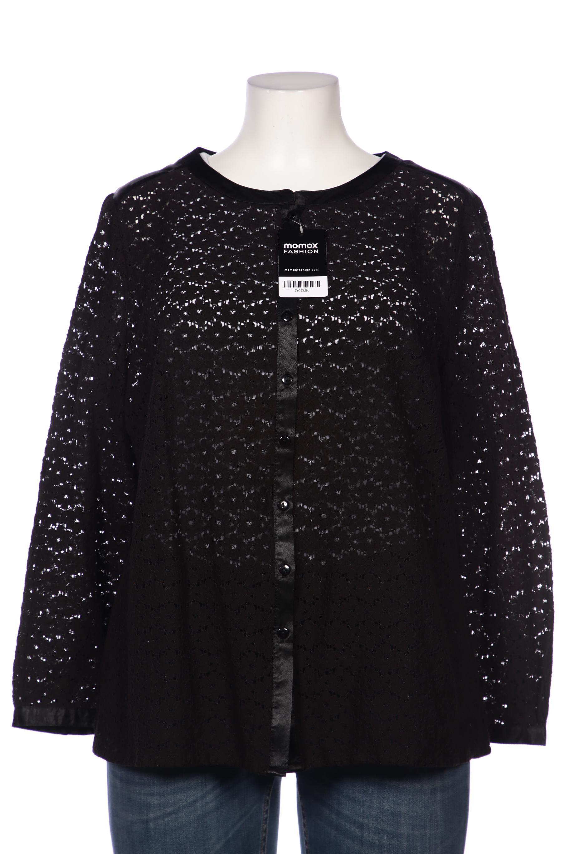 

Peter Hahn Damen Bluse, schwarz, Gr. 48