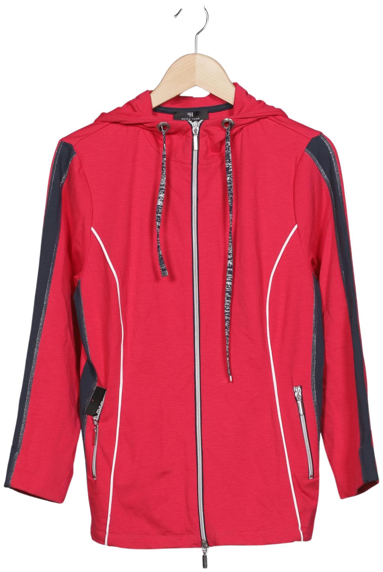 

Peter Hahn Damen Kapuzenpullover, rot, Gr. 38