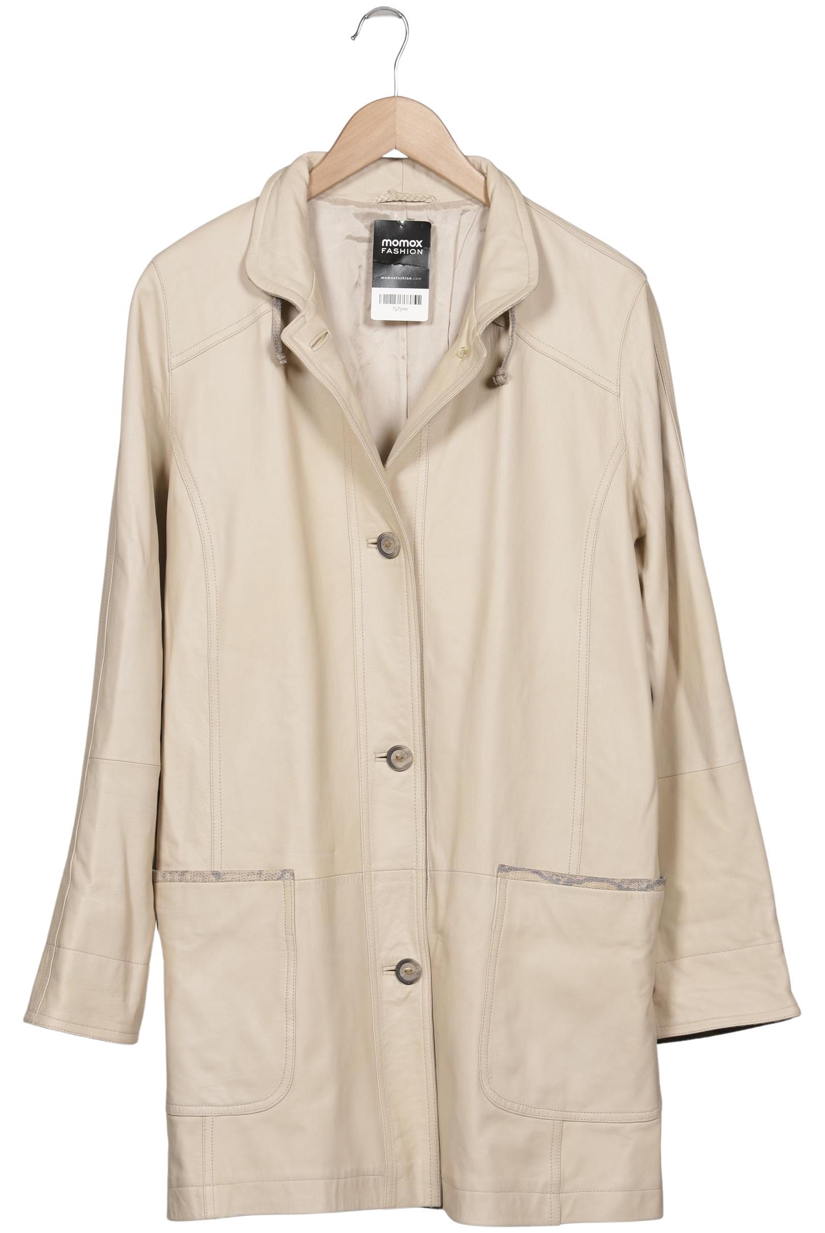 

Peter Hahn Damen Mantel, beige, Gr. 46