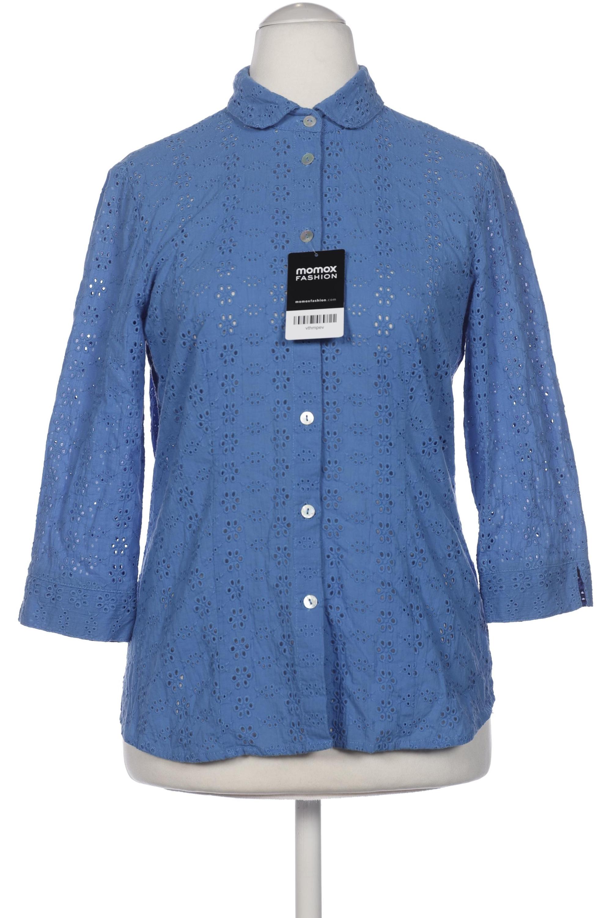 

Peter Hahn Damen Bluse, blau, Gr. 38