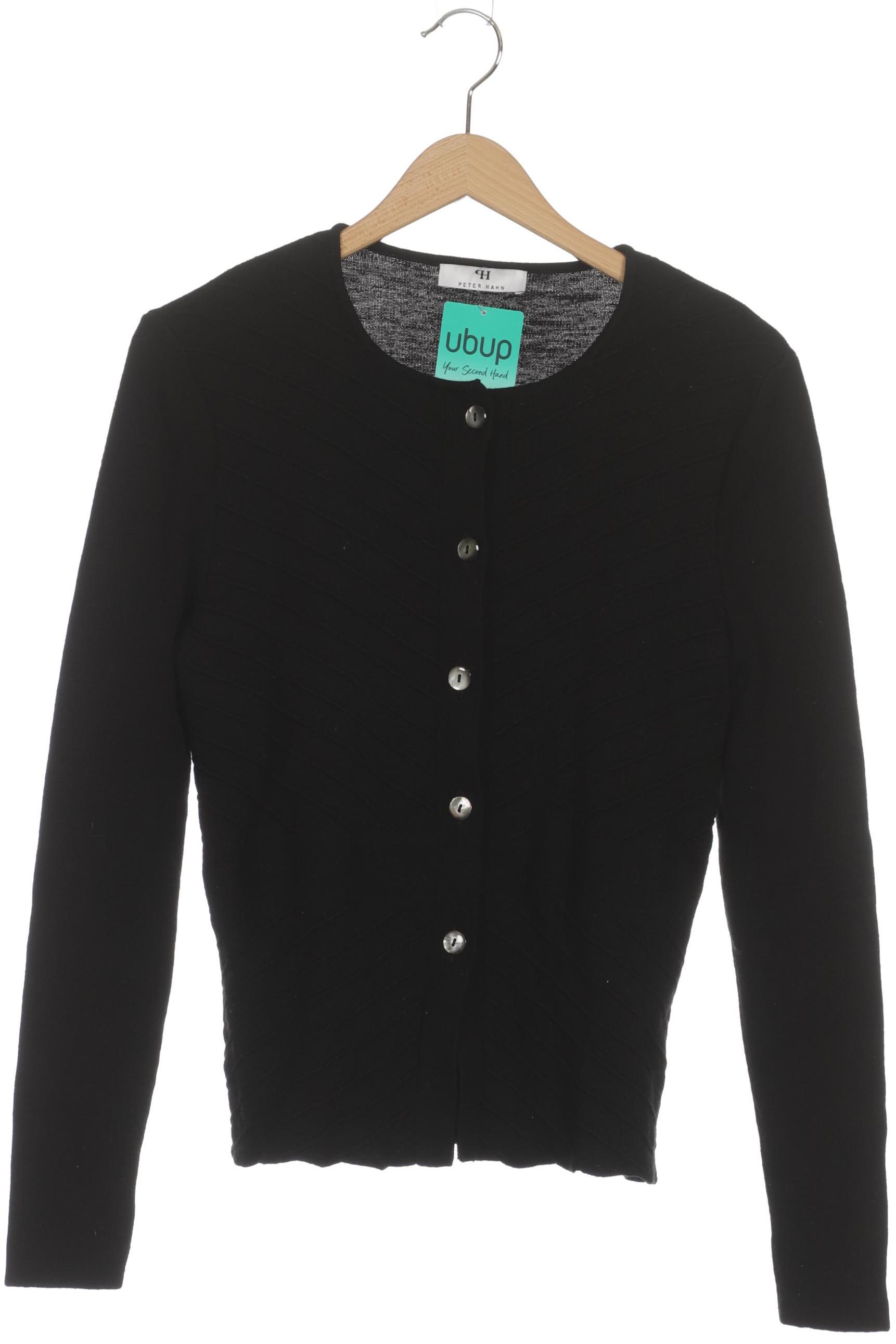 

Peter Hahn Damen Strickjacke, schwarz, Gr. 36