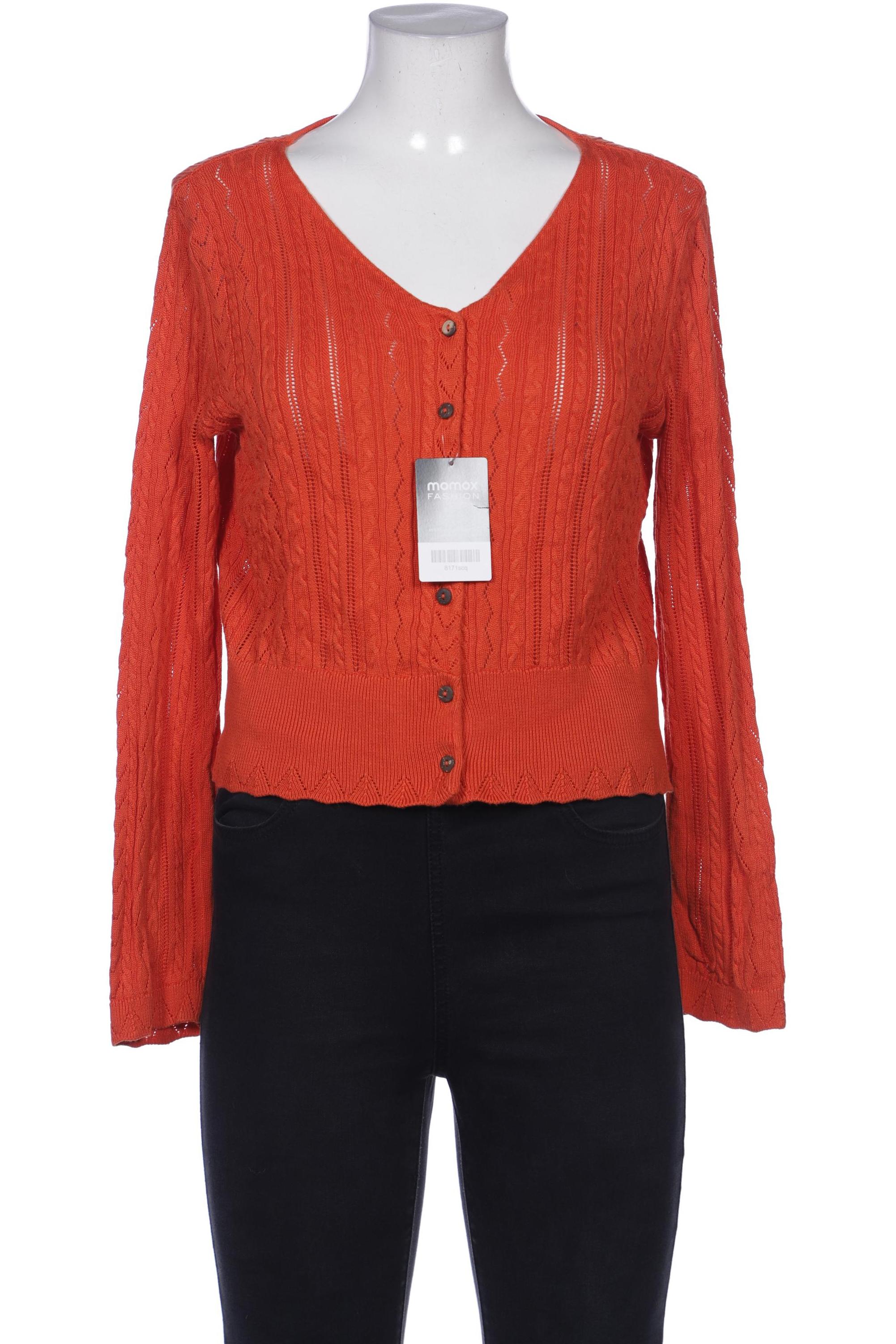

Peter Hahn Damen Strickjacke, orange, Gr. 38