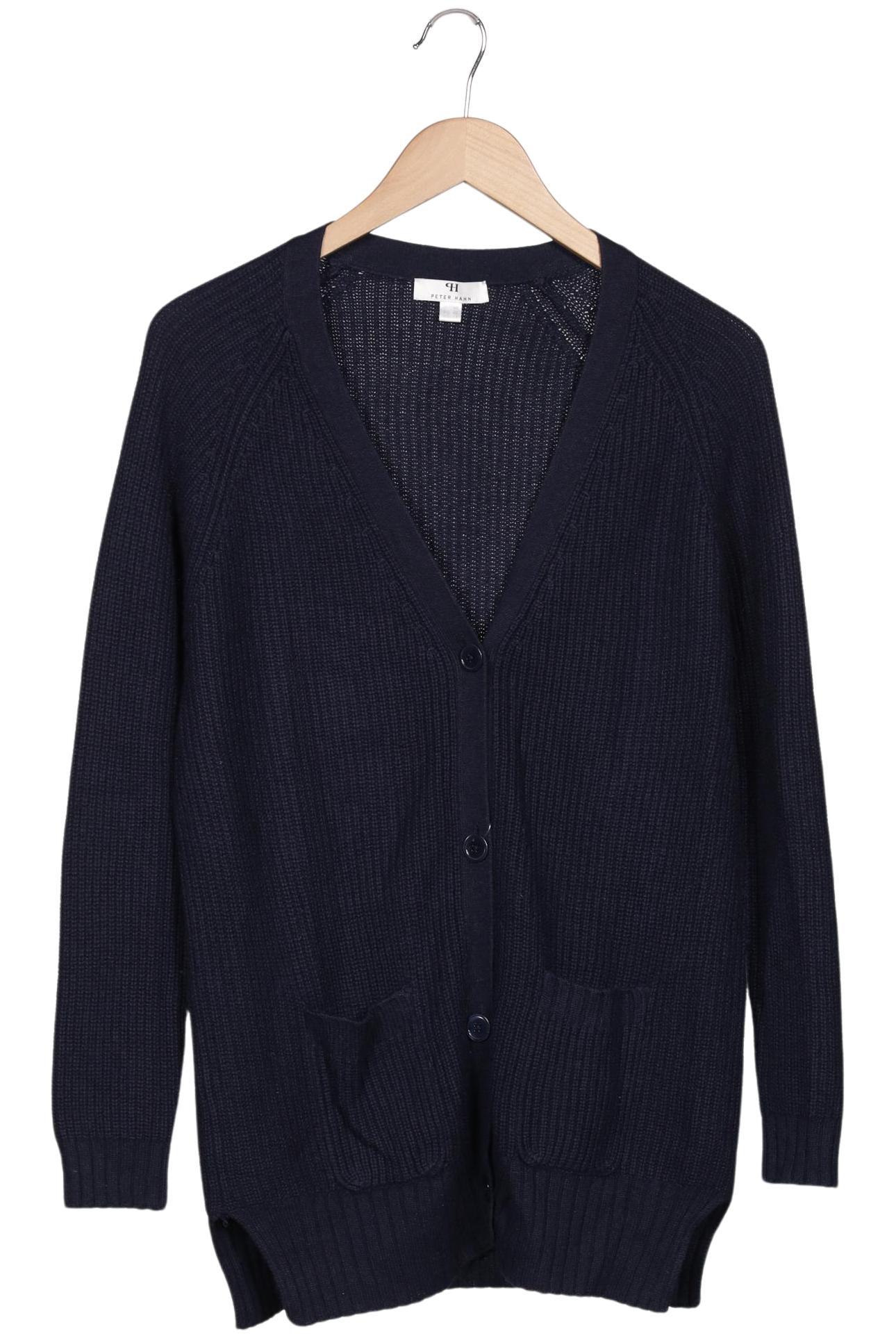

Peter Hahn Damen Strickjacke, marineblau, Gr. 40