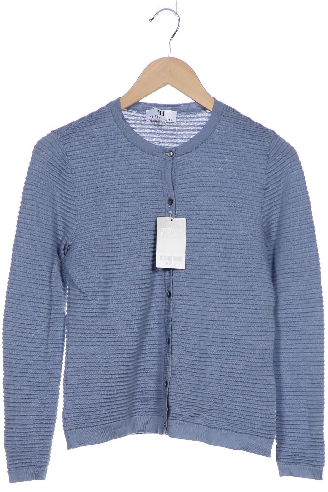 

Peter Hahn Damen Strickjacke, blau, Gr. 38