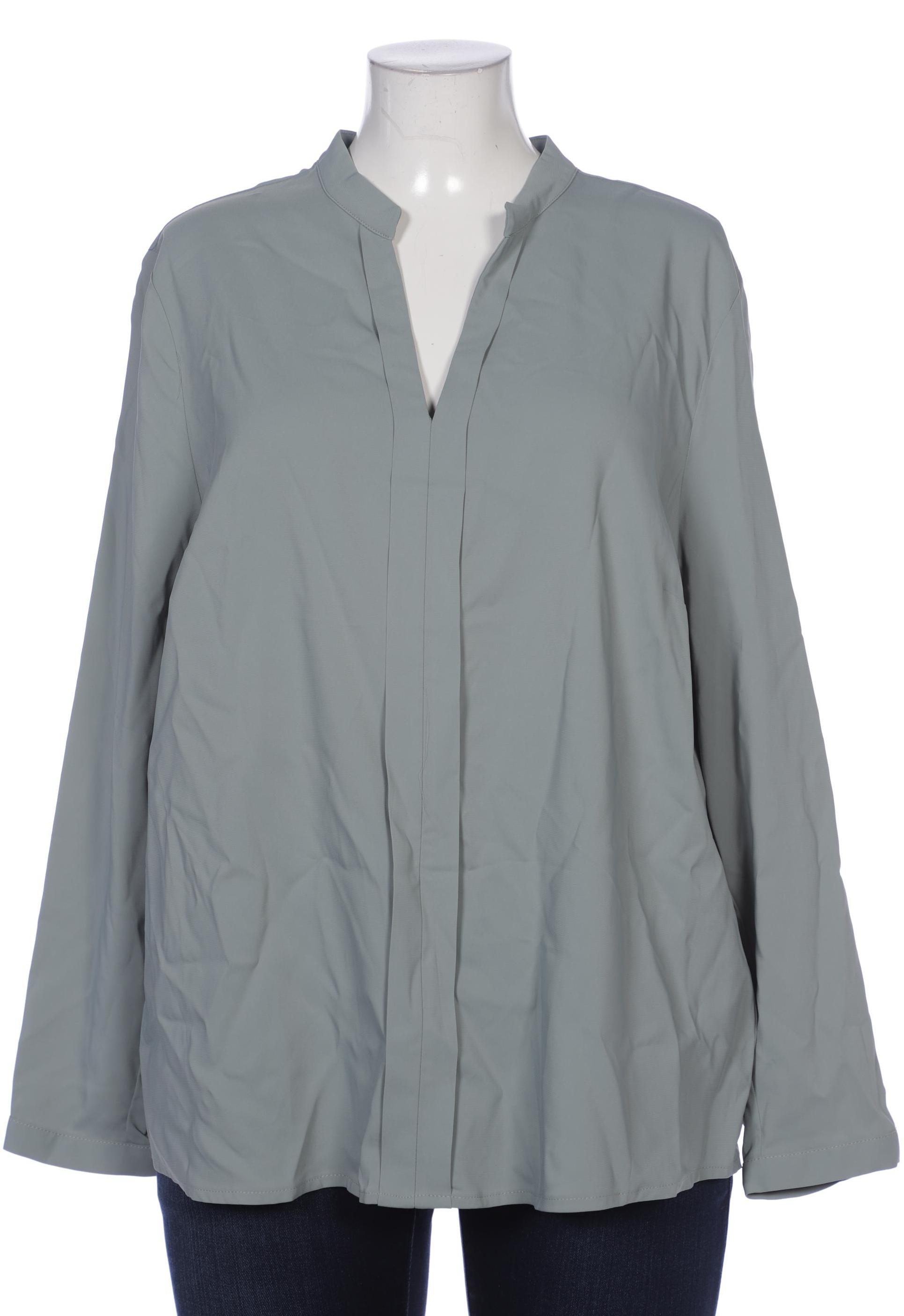 

Peter Hahn Damen Bluse, türkis, Gr. 50