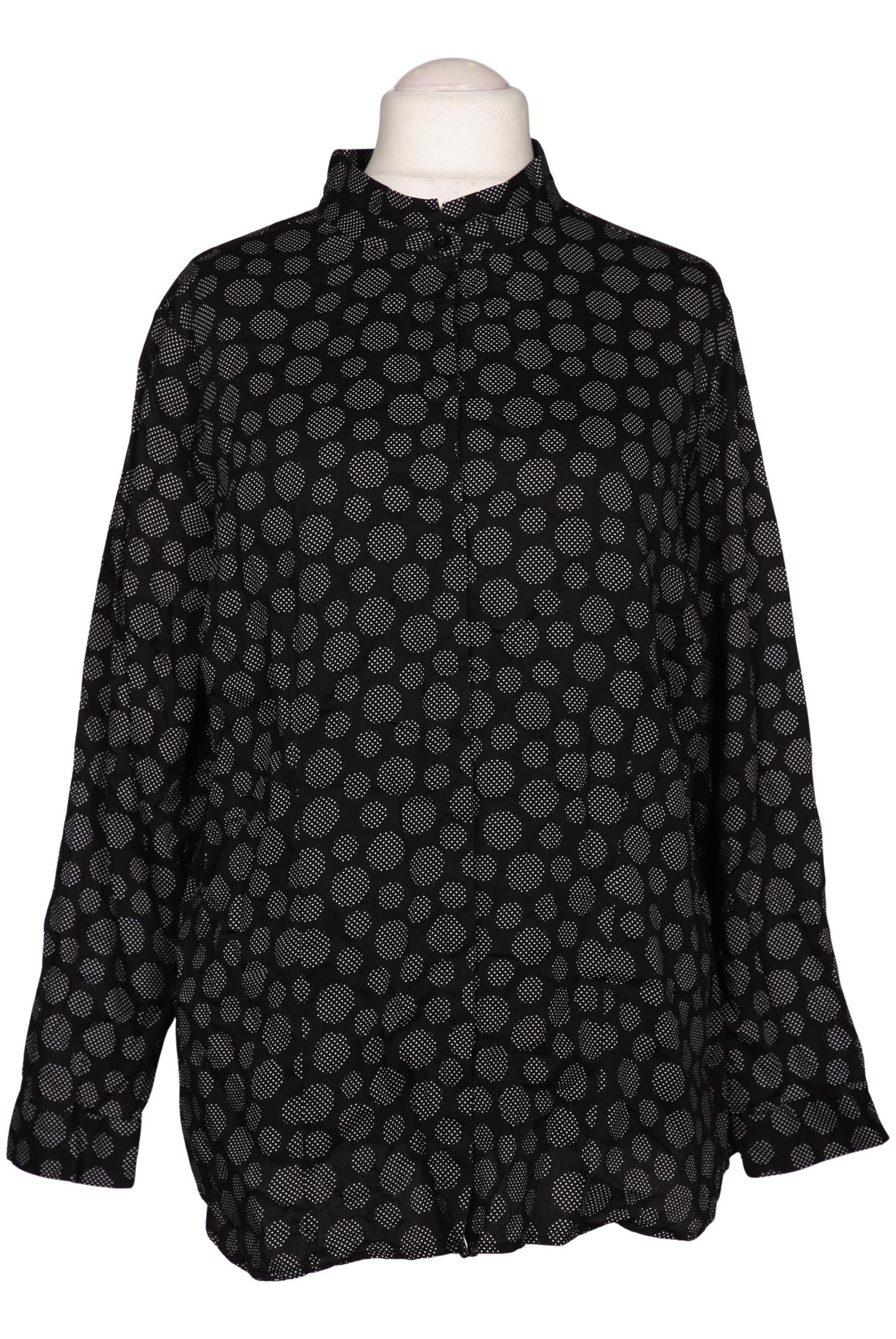 

Peter Hahn Damen Bluse, schwarz, Gr. 50