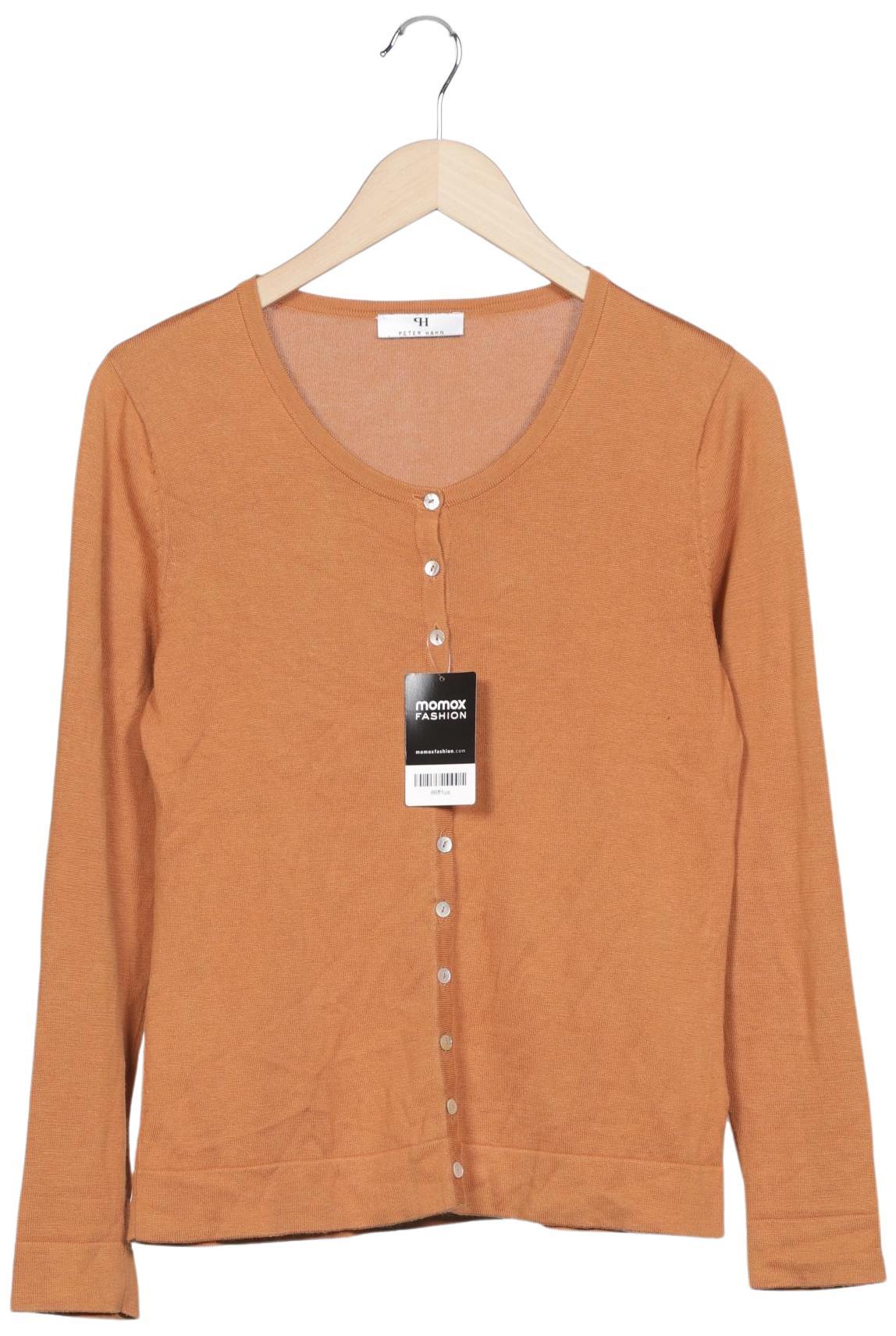 

Peter Hahn Damen Strickjacke, orange, Gr. 38