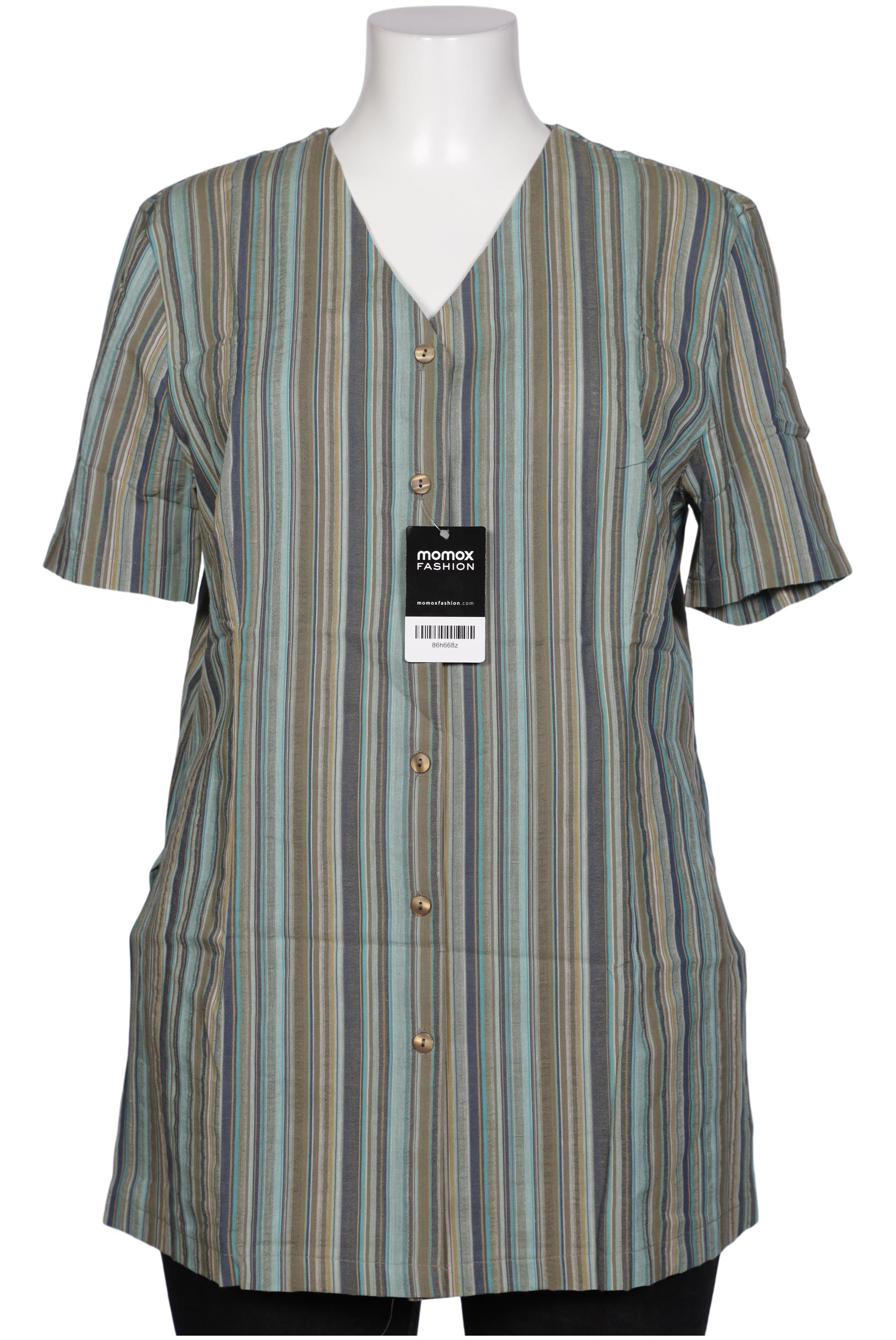 

Peter Hahn Damen Bluse, türkis, Gr. 44