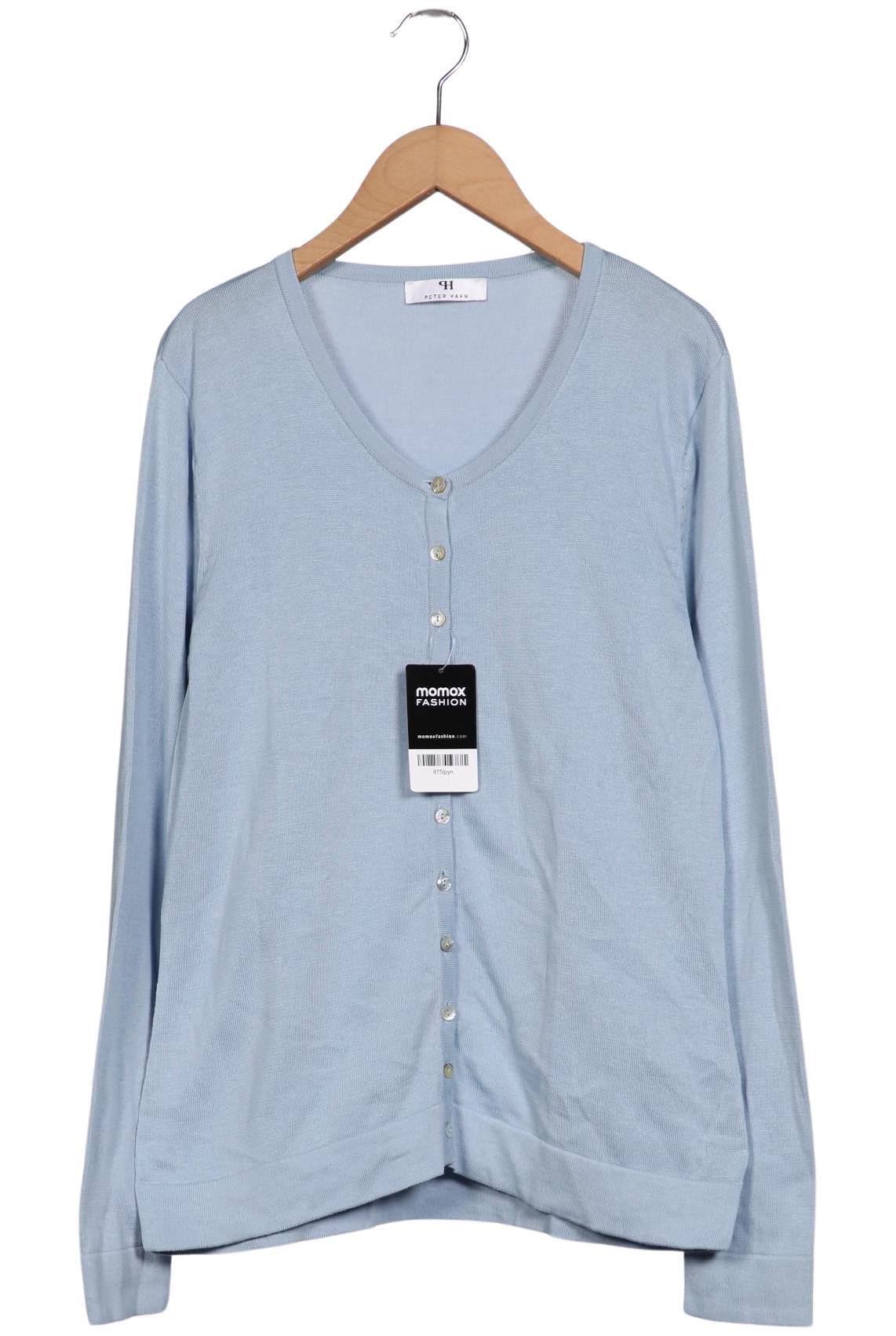 

Peter Hahn Damen Strickjacke, hellblau, Gr. 40