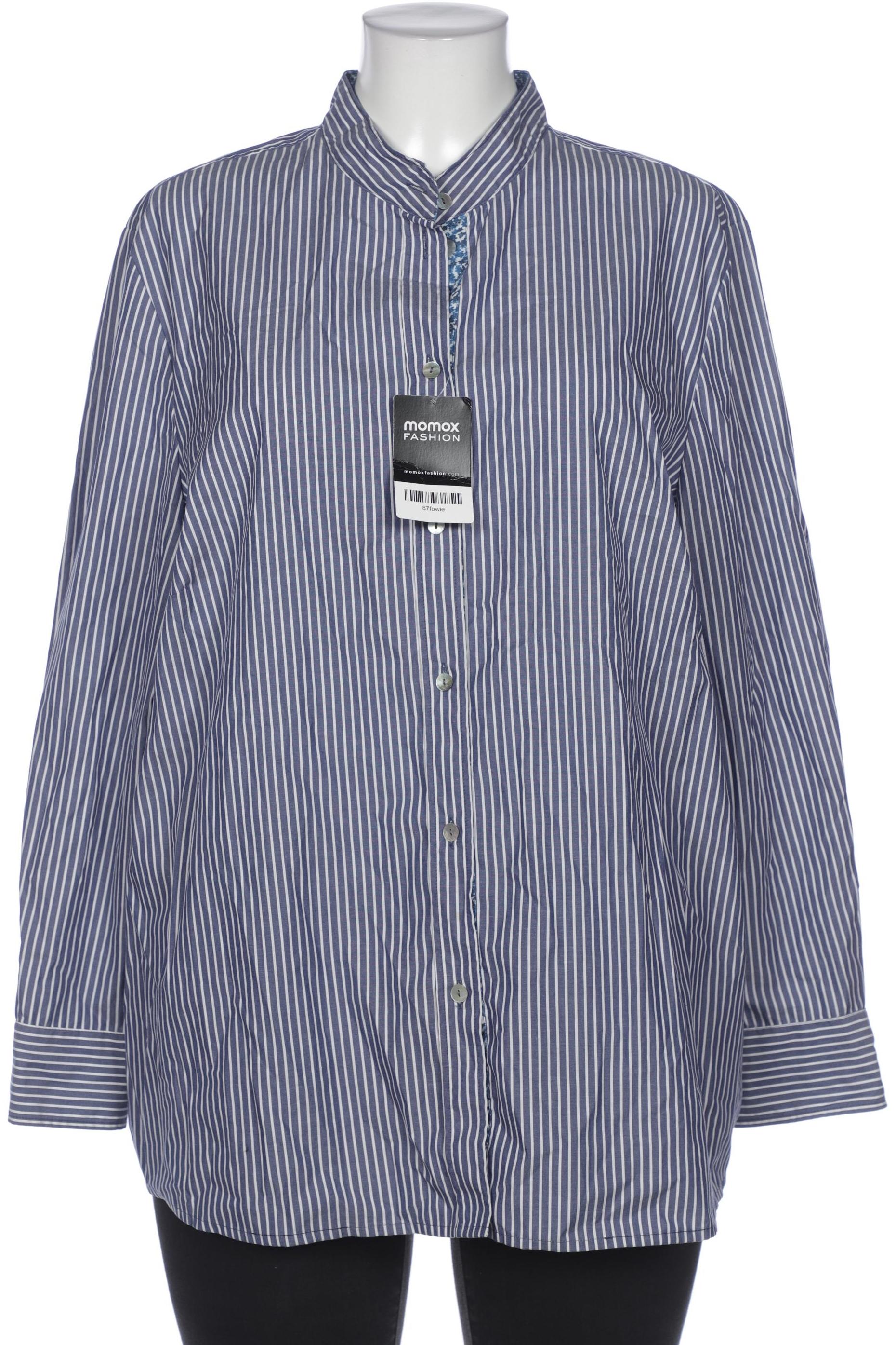

Peter Hahn Damen Bluse, blau, Gr. 50