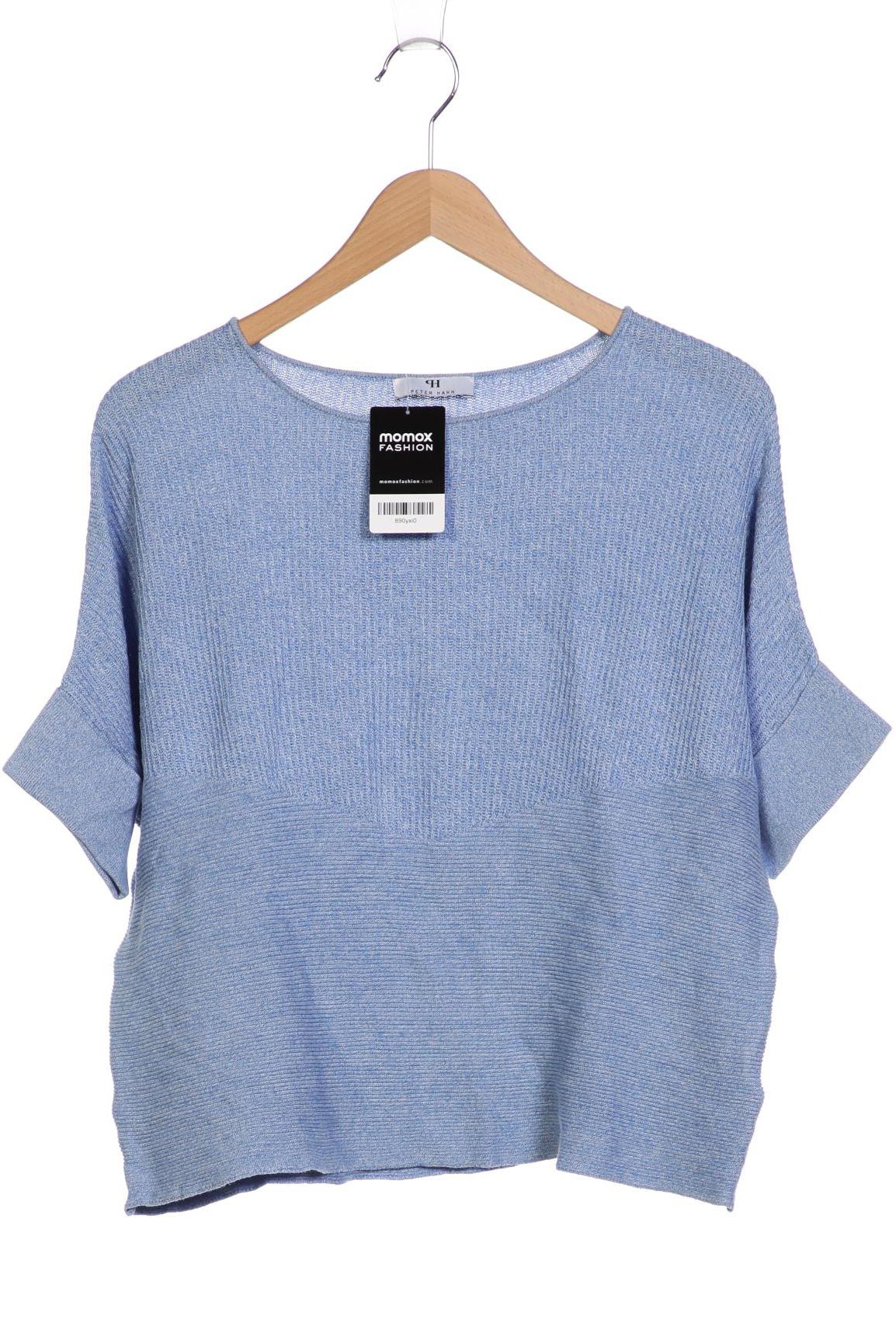 

Peter Hahn Damen Pullover, blau, Gr. 40