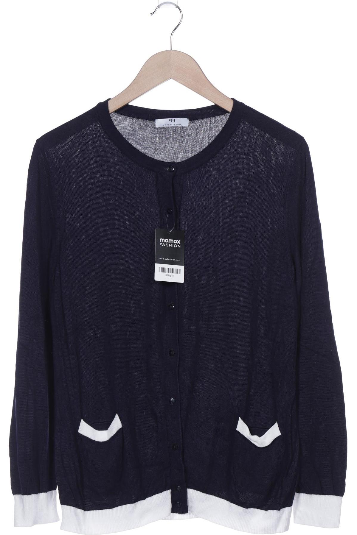 

Peter Hahn Damen Strickjacke, marineblau, Gr. 44