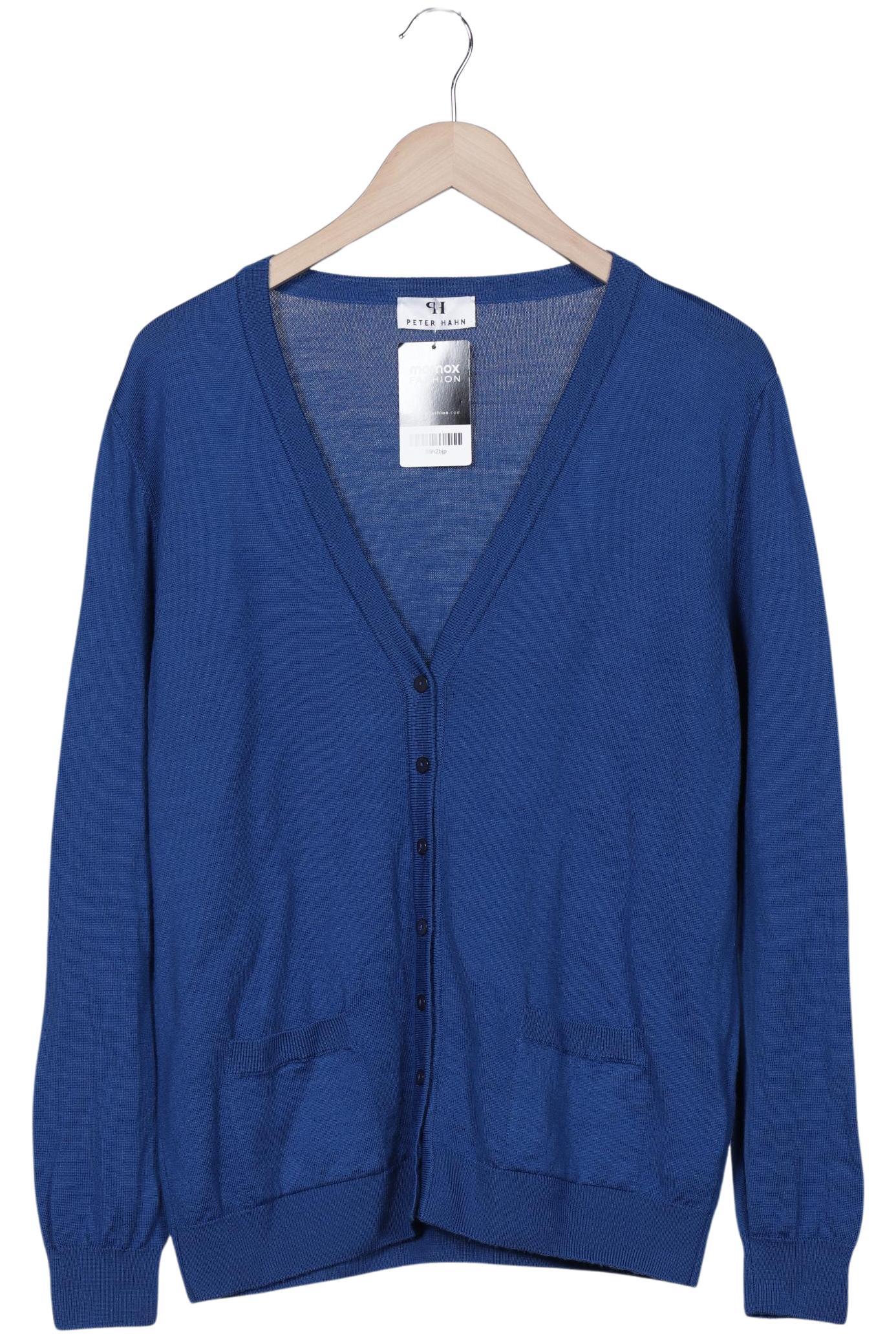 

Peter Hahn Damen Strickjacke, blau, Gr. 46