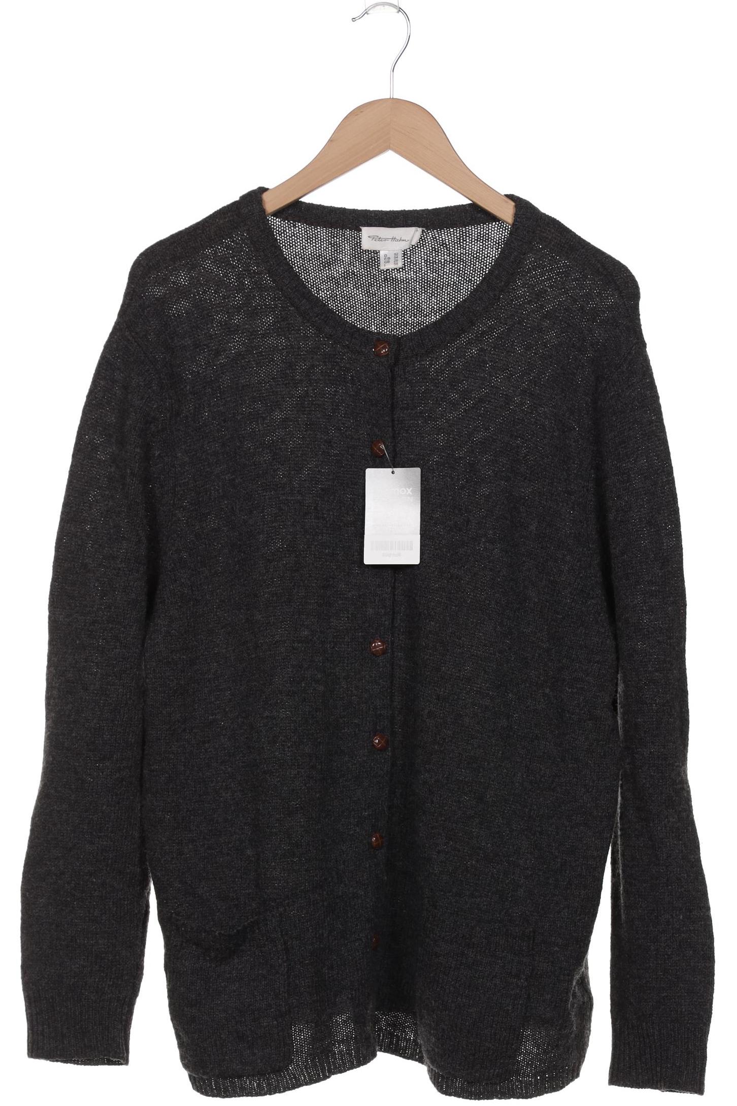 

Peter Hahn Damen Strickjacke, grau, Gr. 52