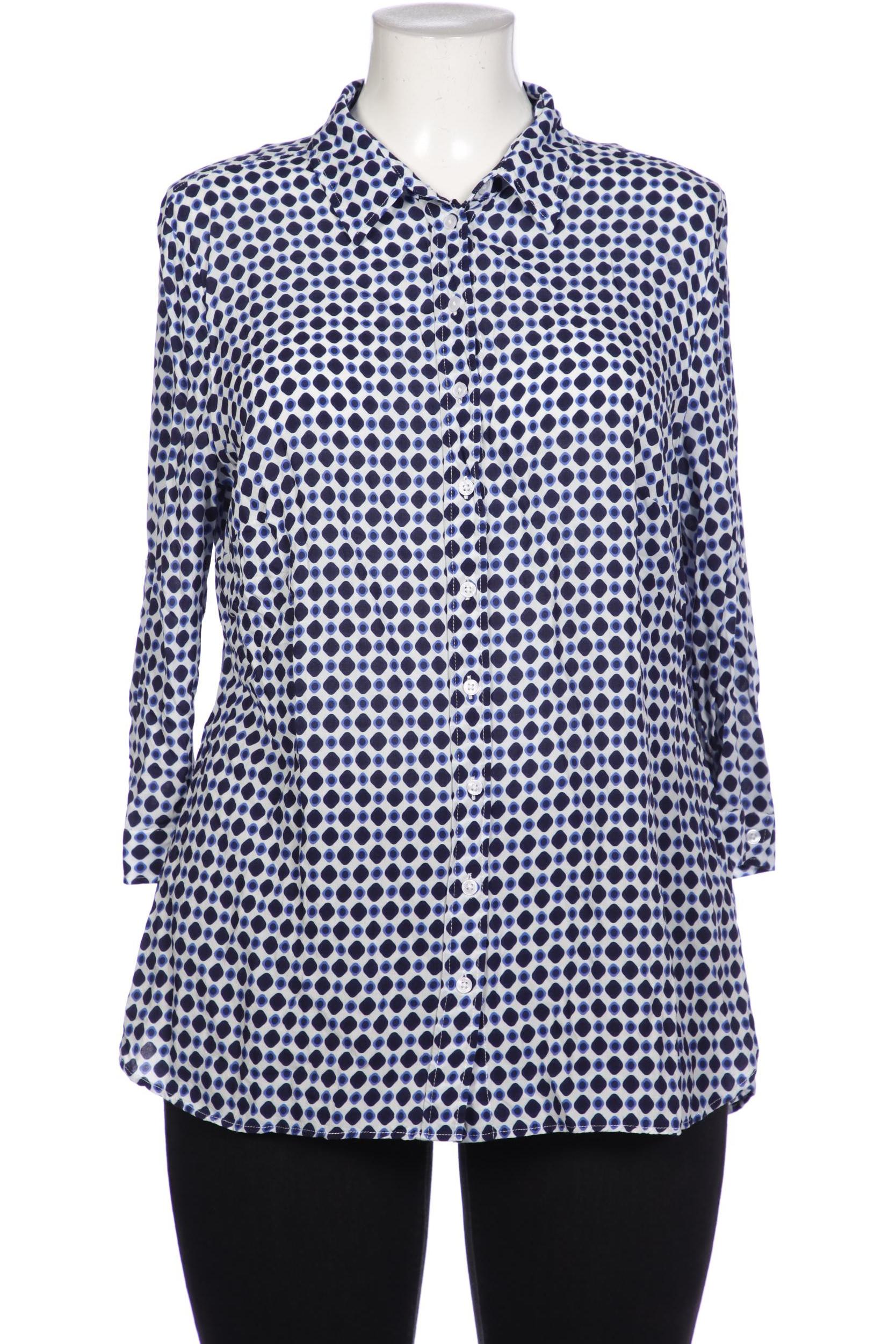 

Peter Hahn Damen Bluse, blau, Gr. 46