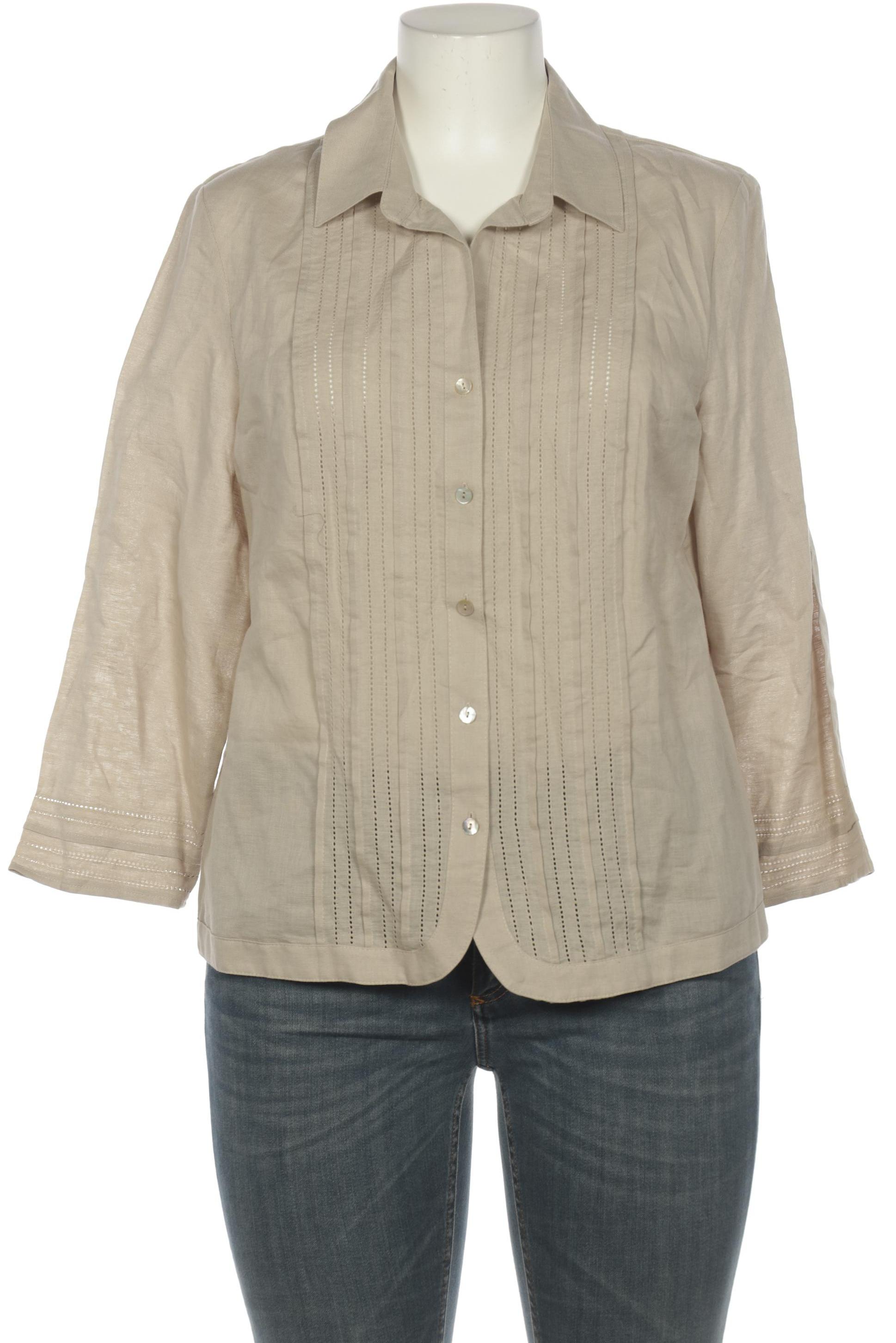 

Peter Hahn Damen Bluse, beige, Gr. 42