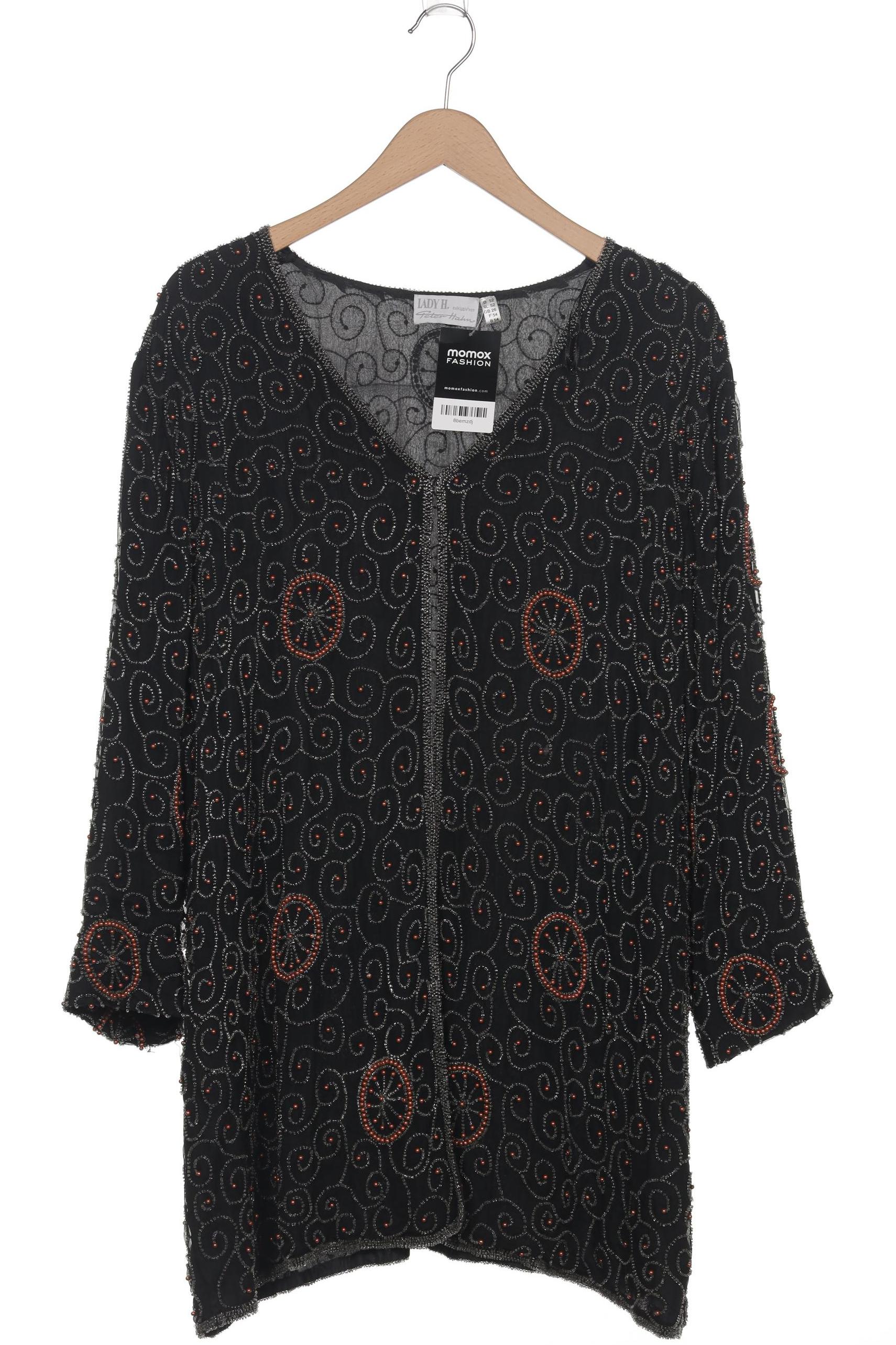 

Peter Hahn Damen Strickjacke, schwarz, Gr. 52
