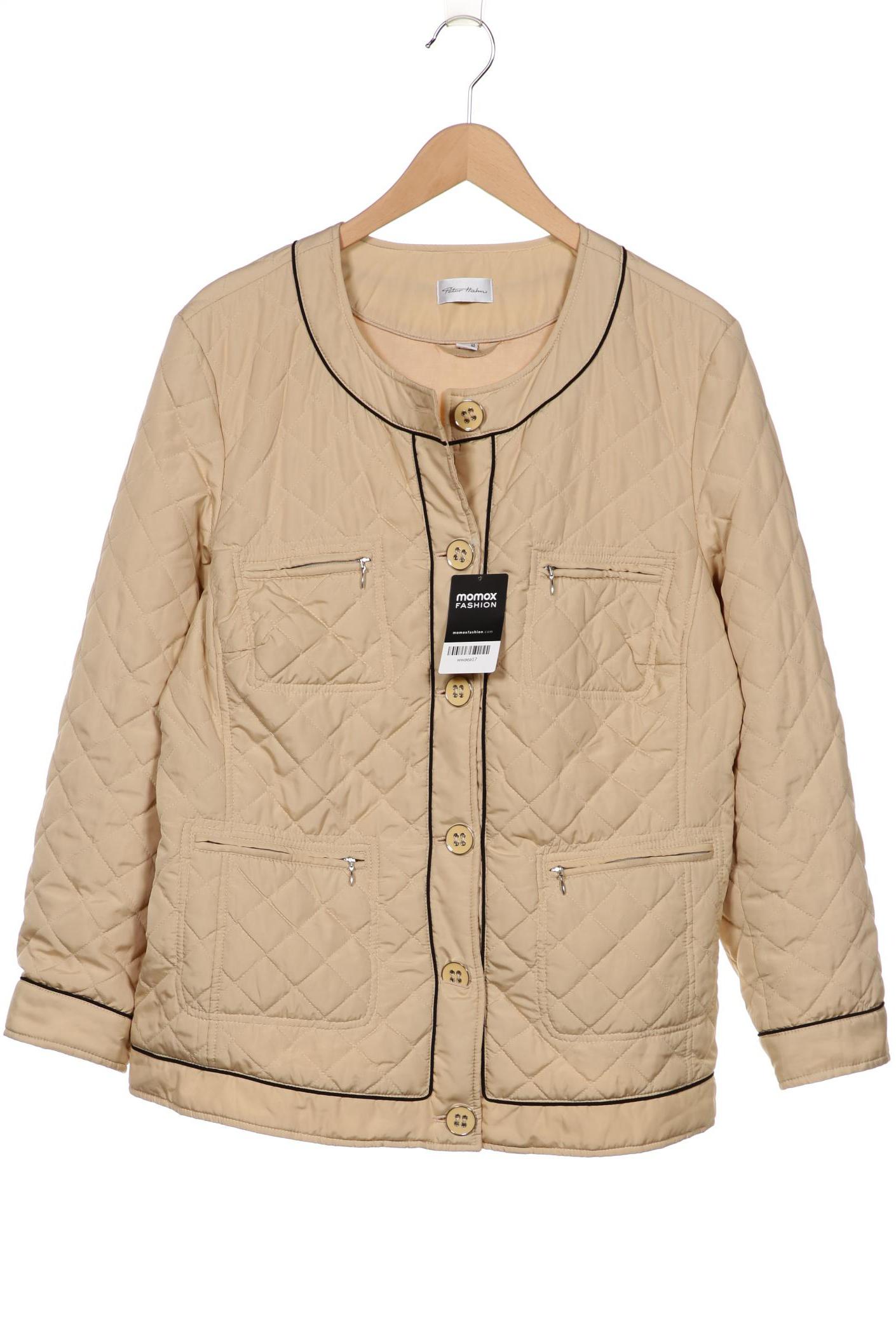 

Peter Hahn Damen Jacke, beige, Gr. 48