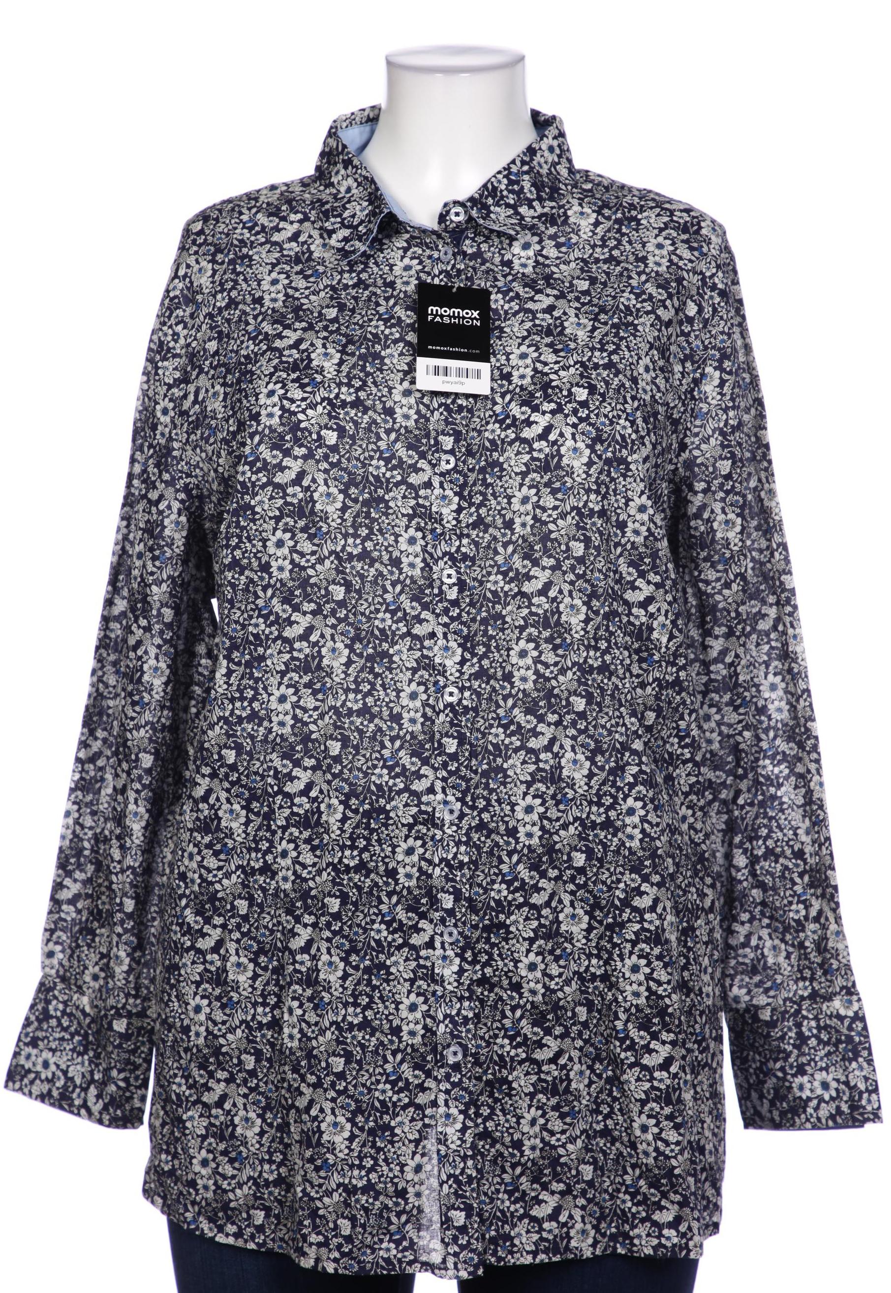 

Peter Hahn Damen Bluse, marineblau