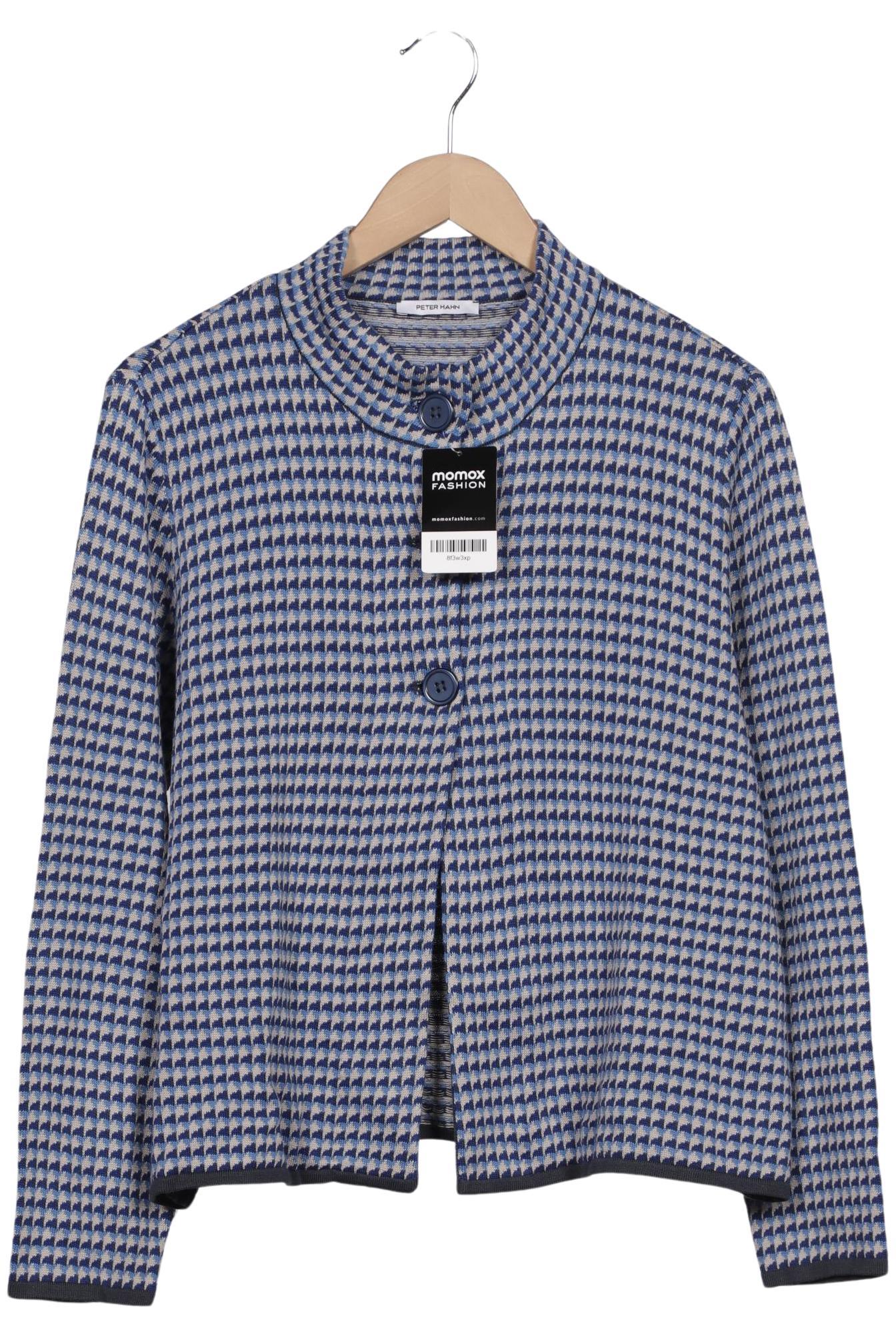 

Peter Hahn Damen Strickjacke, blau, Gr. 44