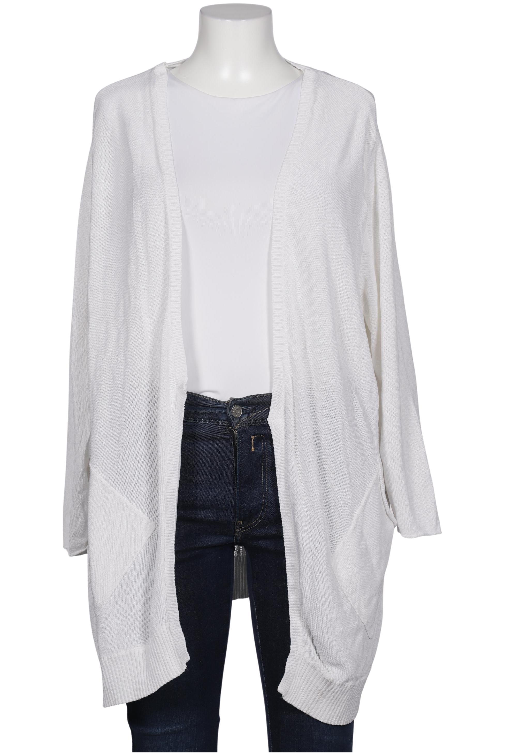 

Peter Hahn Damen Strickjacke, weiß, Gr. 52