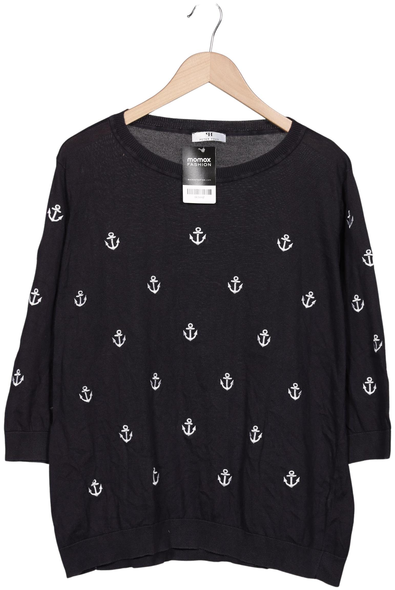 

Peter Hahn Damen Pullover, schwarz, Gr. 50