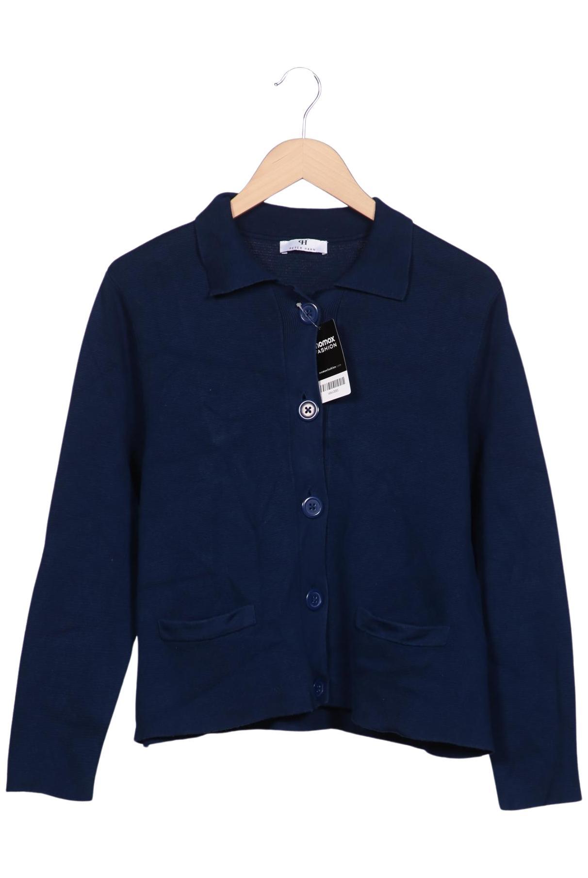 

Peter Hahn Damen Strickjacke, marineblau, Gr. 44