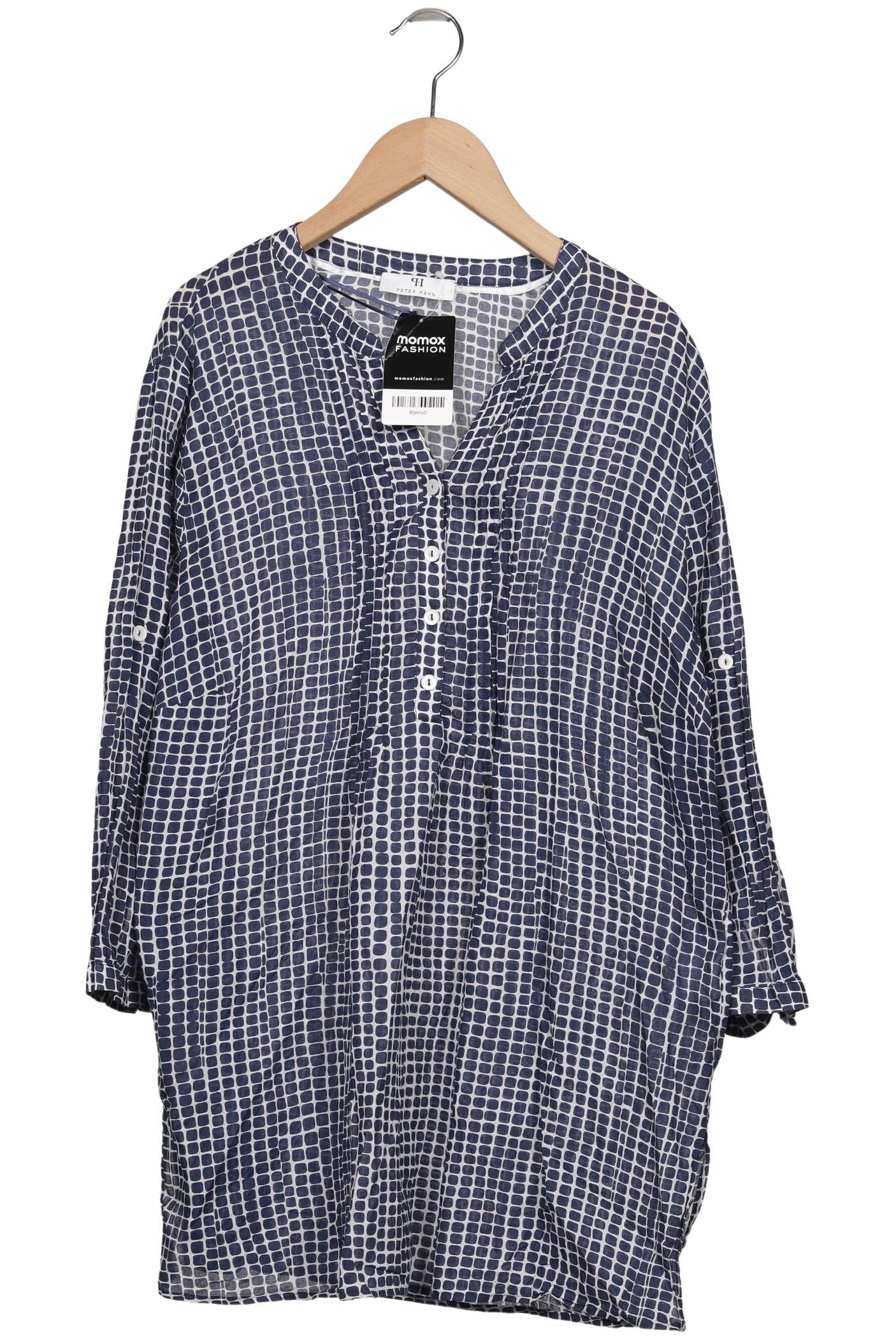 

Peter Hahn Damen Bluse, marineblau, Gr. 46