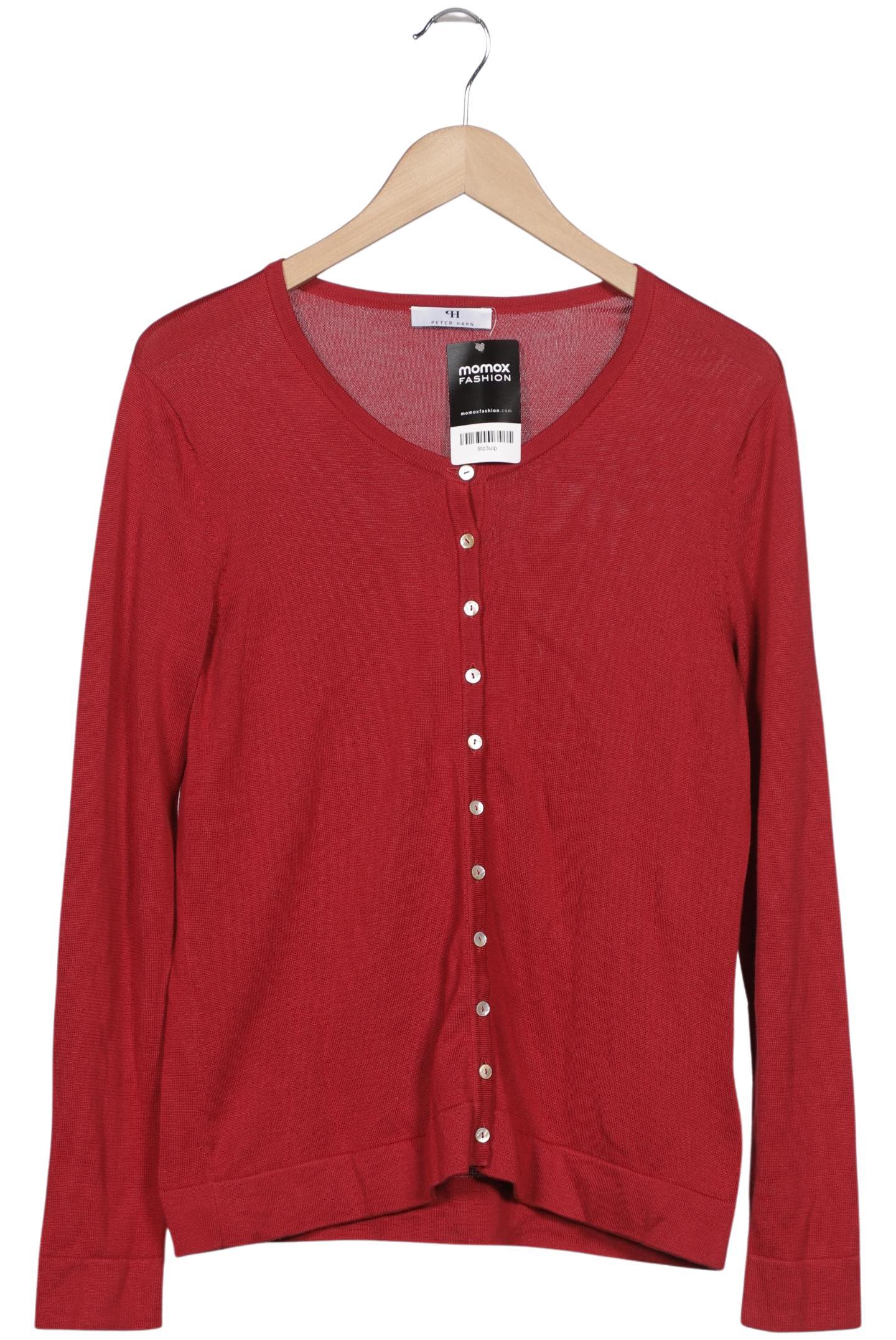 

Peter Hahn Damen Strickjacke, rot, Gr. 42