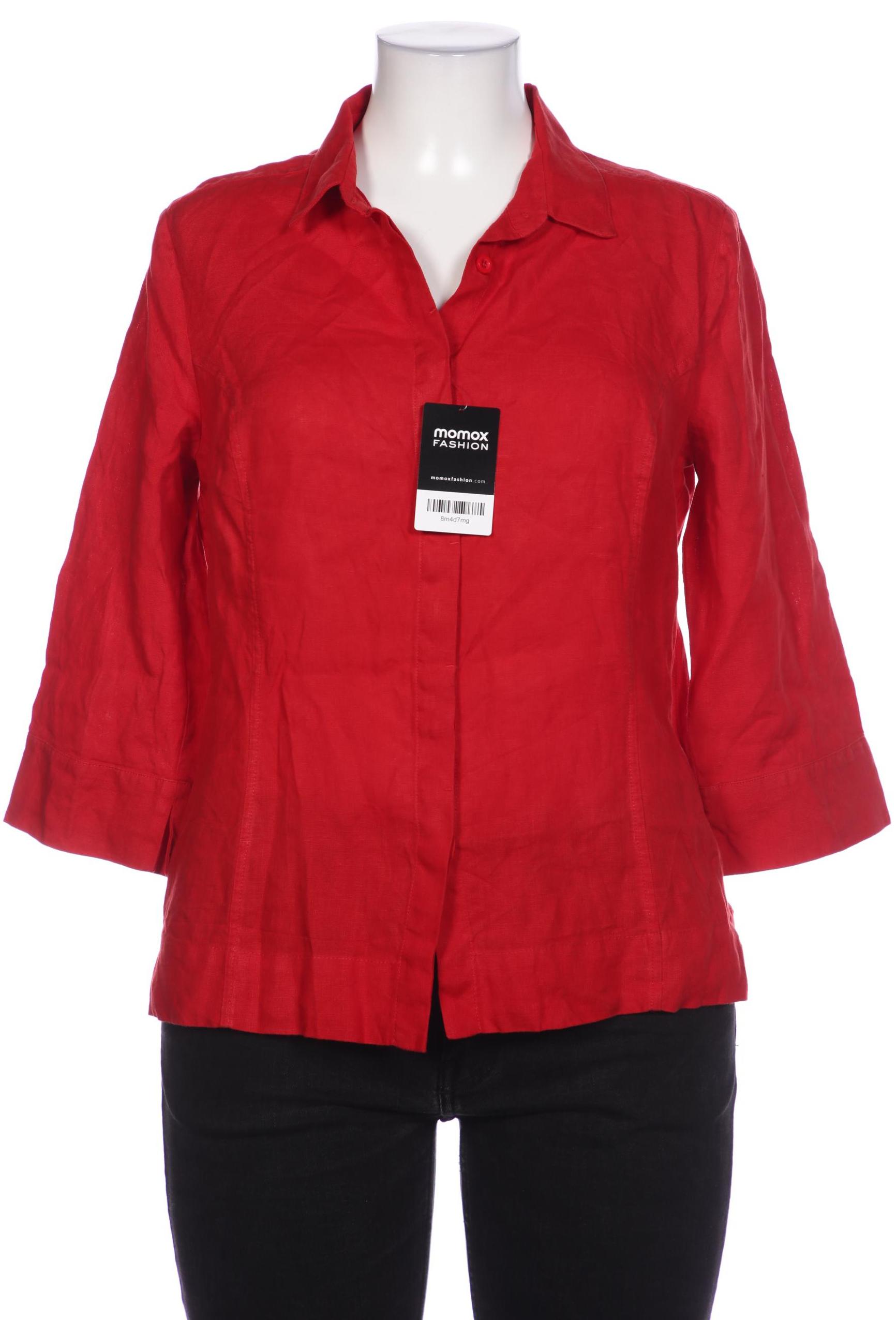 

Peter Hahn Damen Bluse, rot, Gr. 42