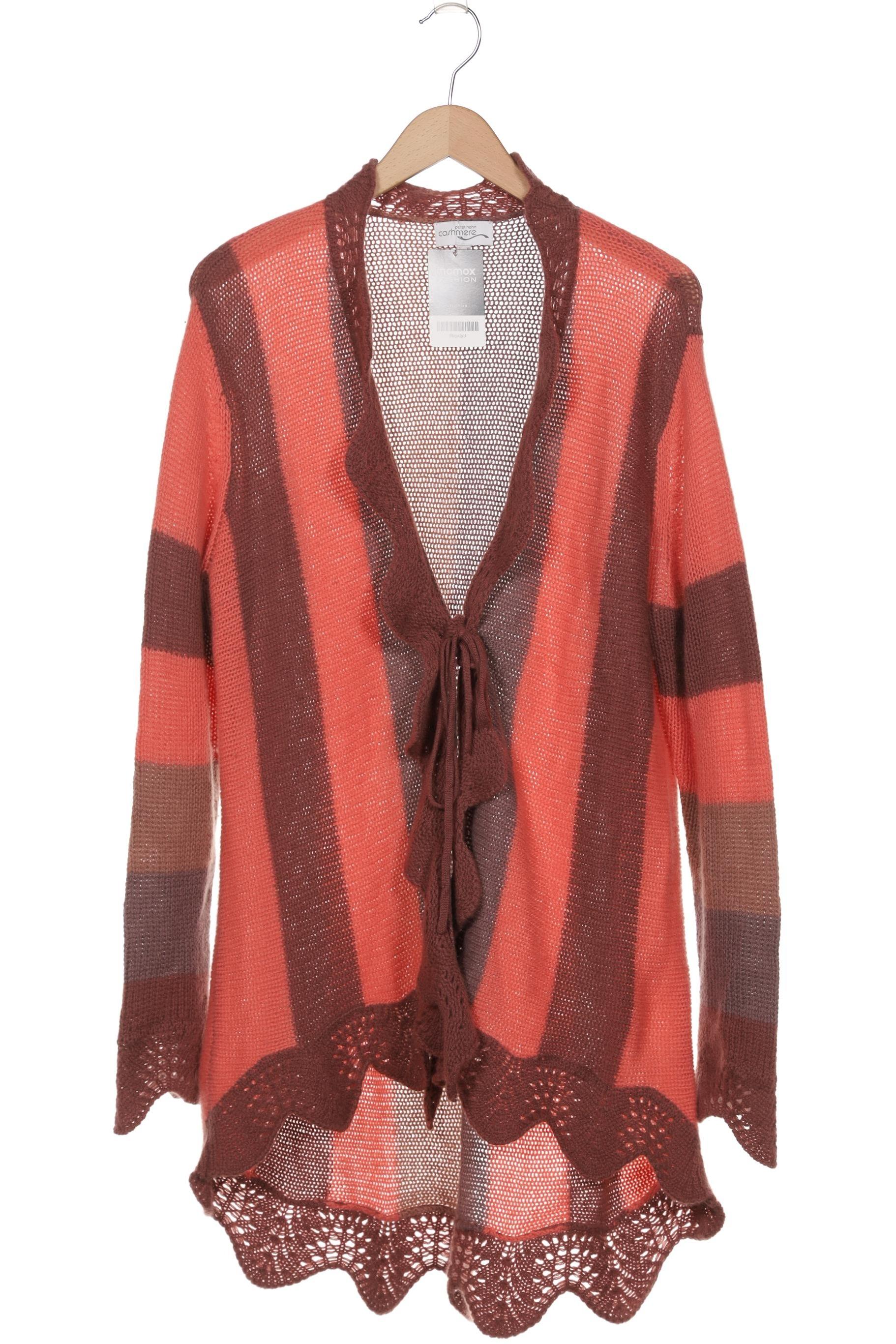 

Peter Hahn Damen Strickjacke, orange, Gr. 48