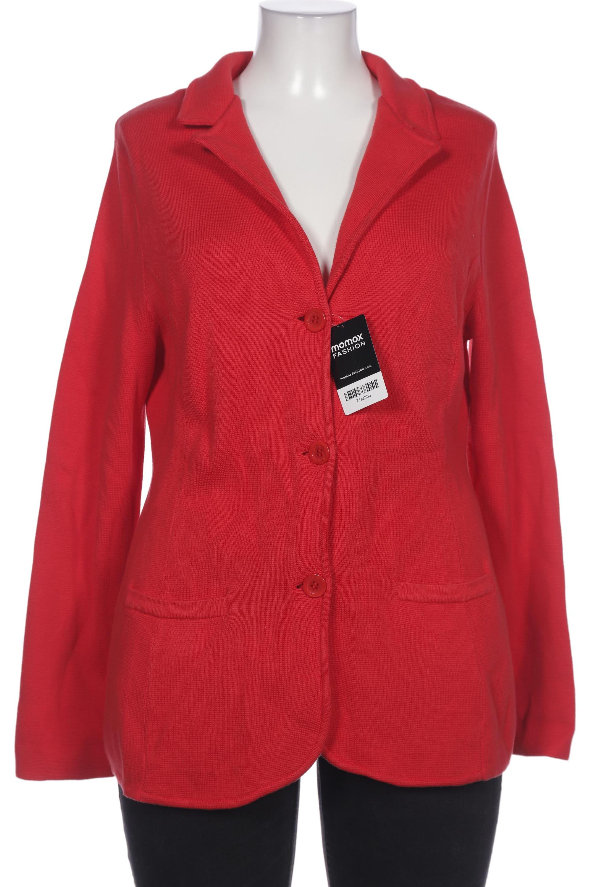 

Peter Hahn Damen Strickjacke, rot, Gr. 44