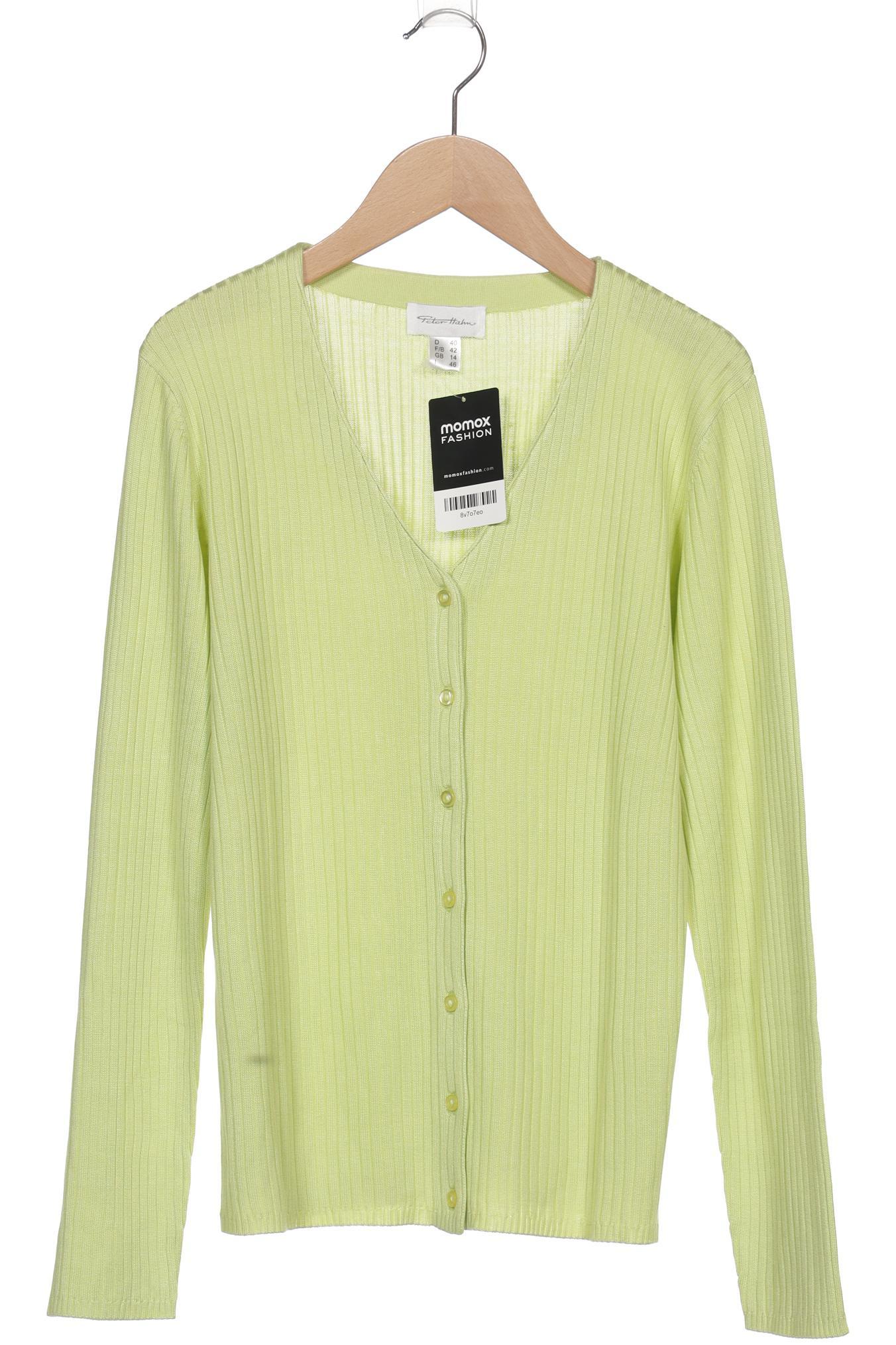 

Peter Hahn Damen Strickjacke, grün, Gr. 40