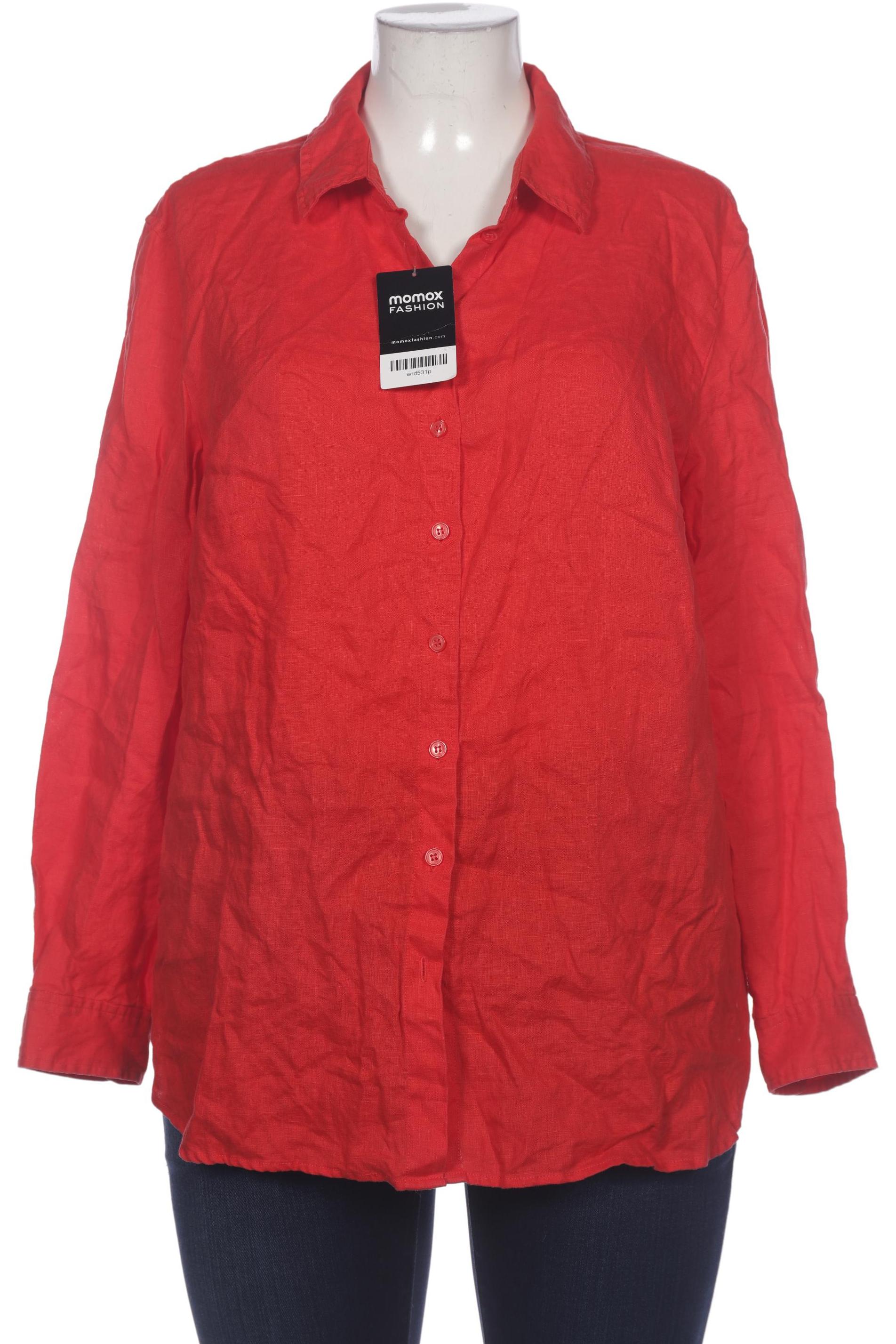 

Peter Hahn Damen Bluse, rot, Gr. 46