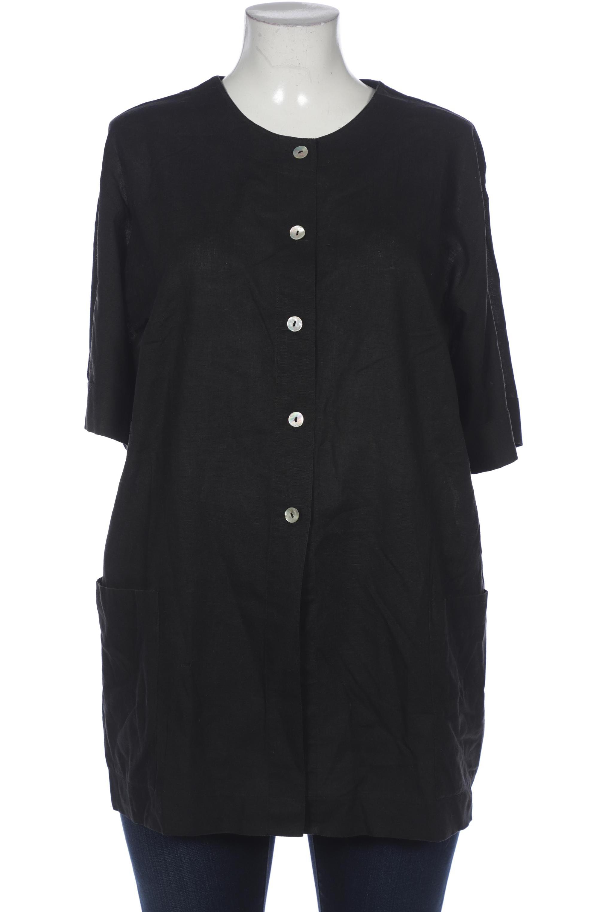 

Peter Hahn Damen Bluse, schwarz, Gr. 48