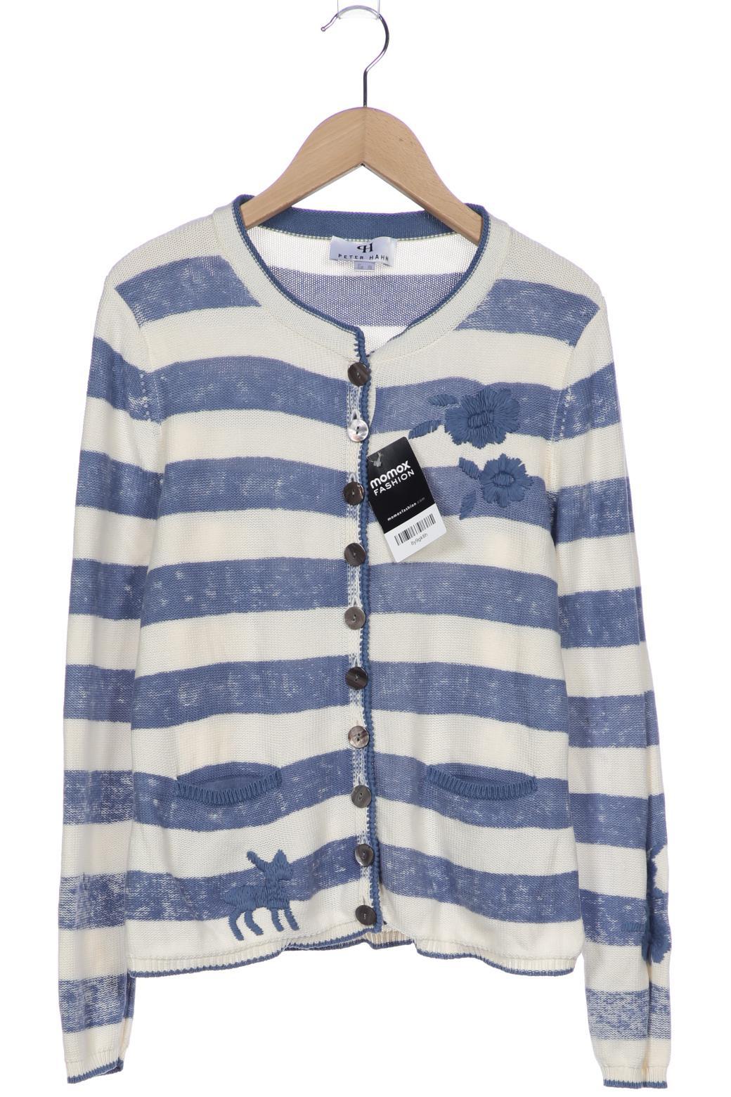 

Peter Hahn Damen Strickjacke, blau, Gr. 36