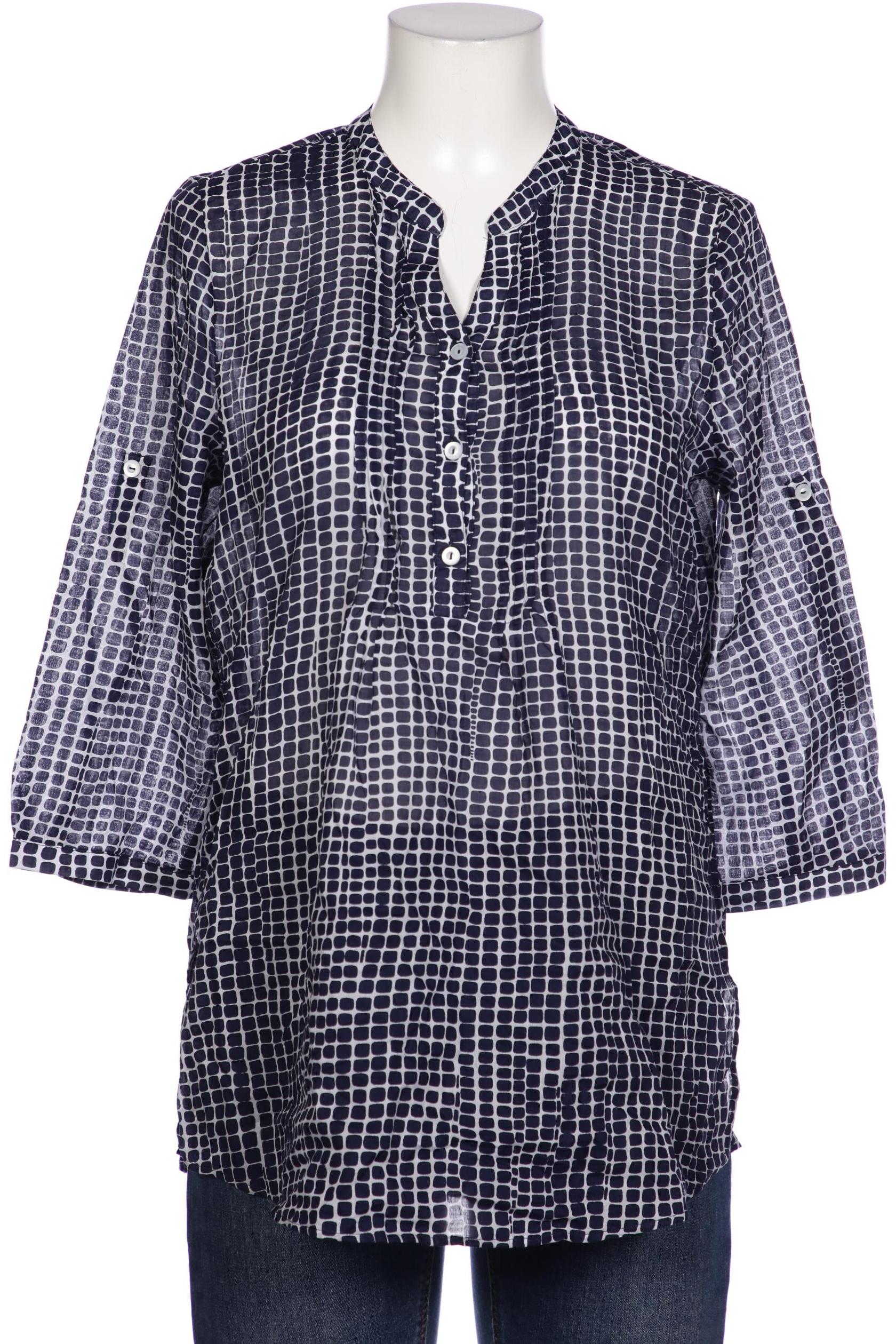 

Peter Hahn Damen Bluse, marineblau