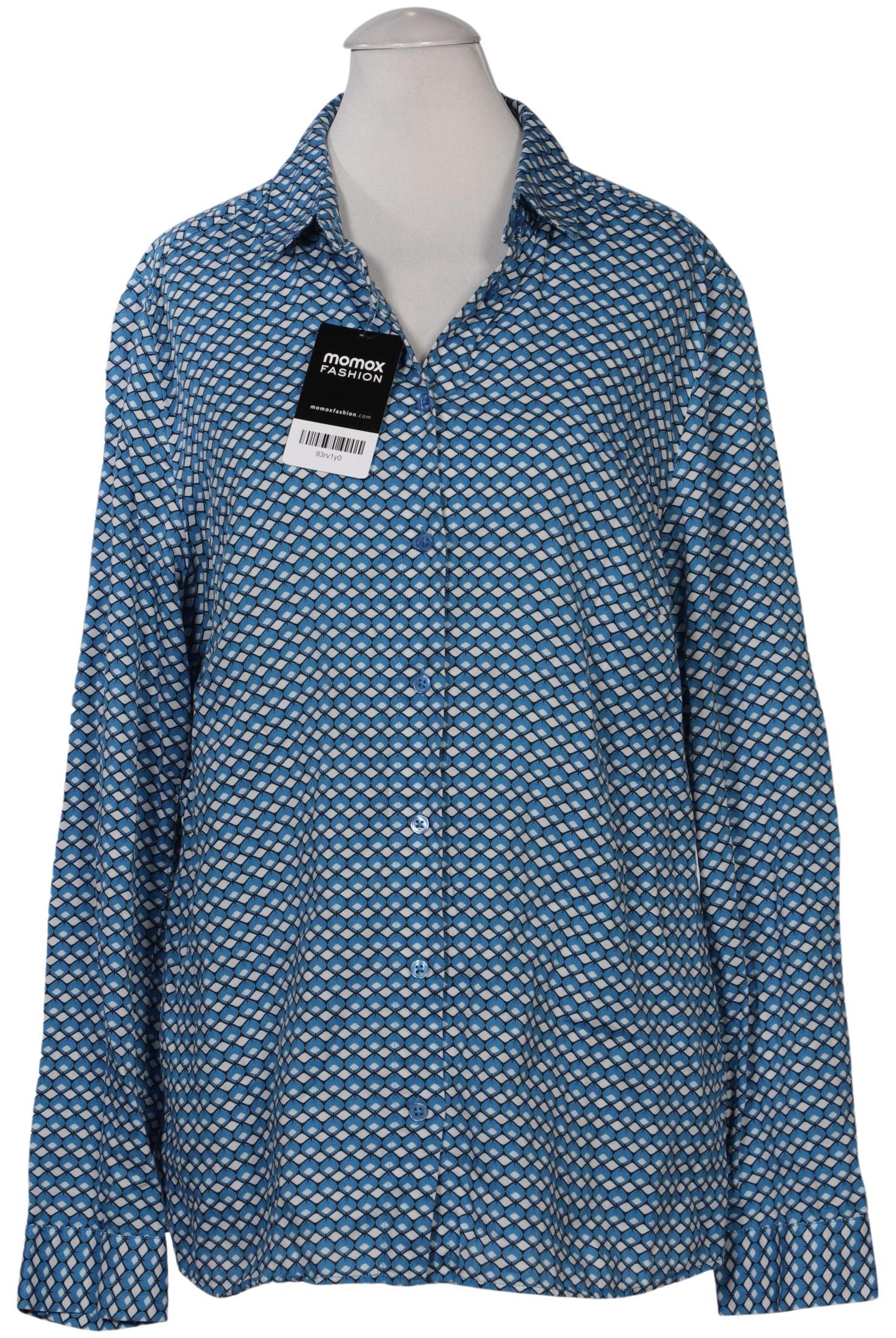 

Peter Hahn Damen Bluse, blau, Gr. 40
