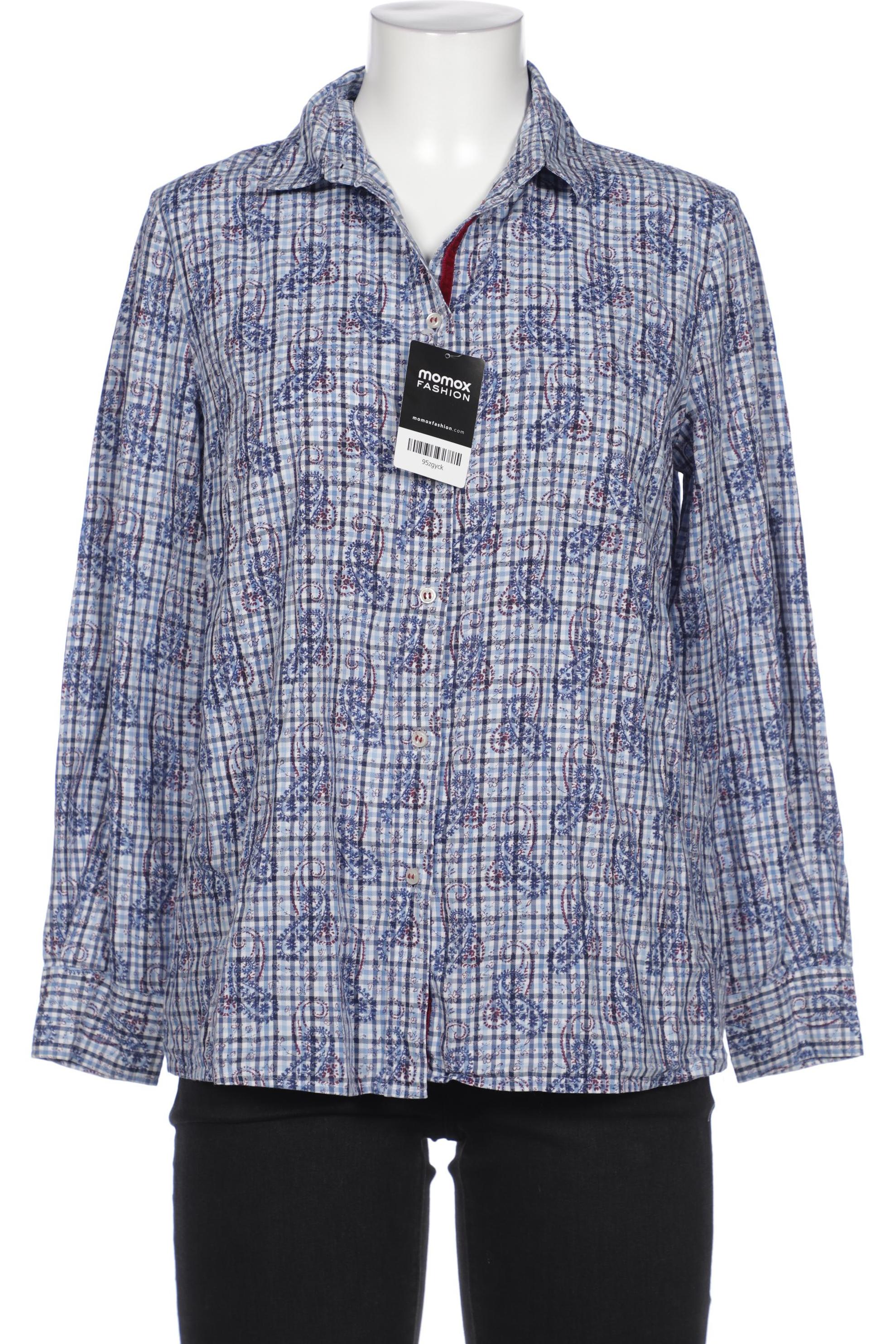 

Peter Hahn Damen Bluse, blau