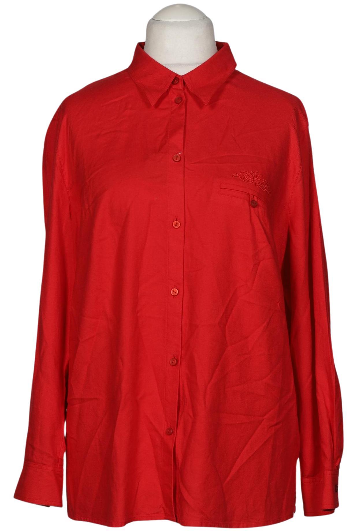 

Peter Hahn Damen Bluse, rot, Gr. 46