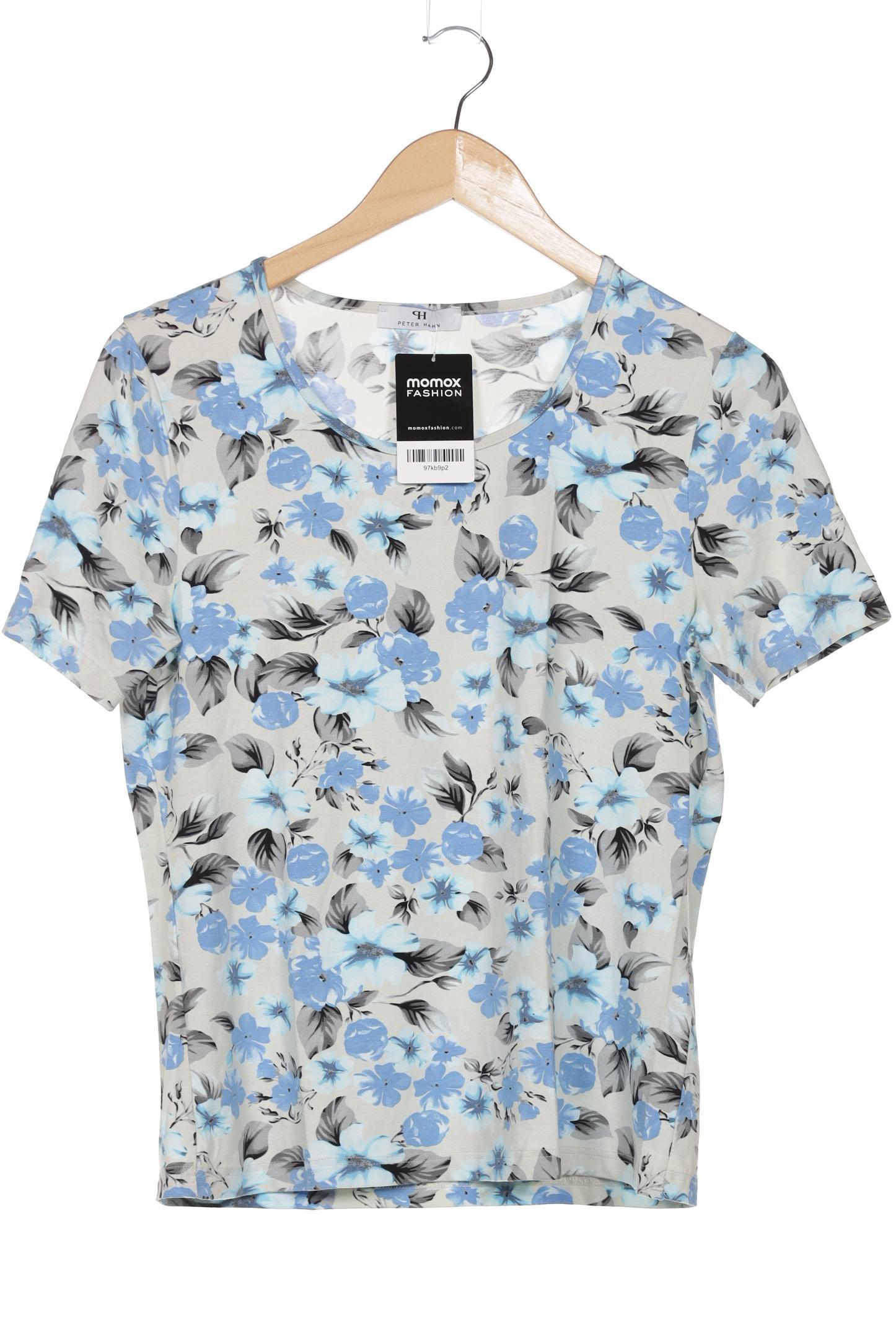 

Peter Hahn Damen T-Shirt, blau, Gr. 40