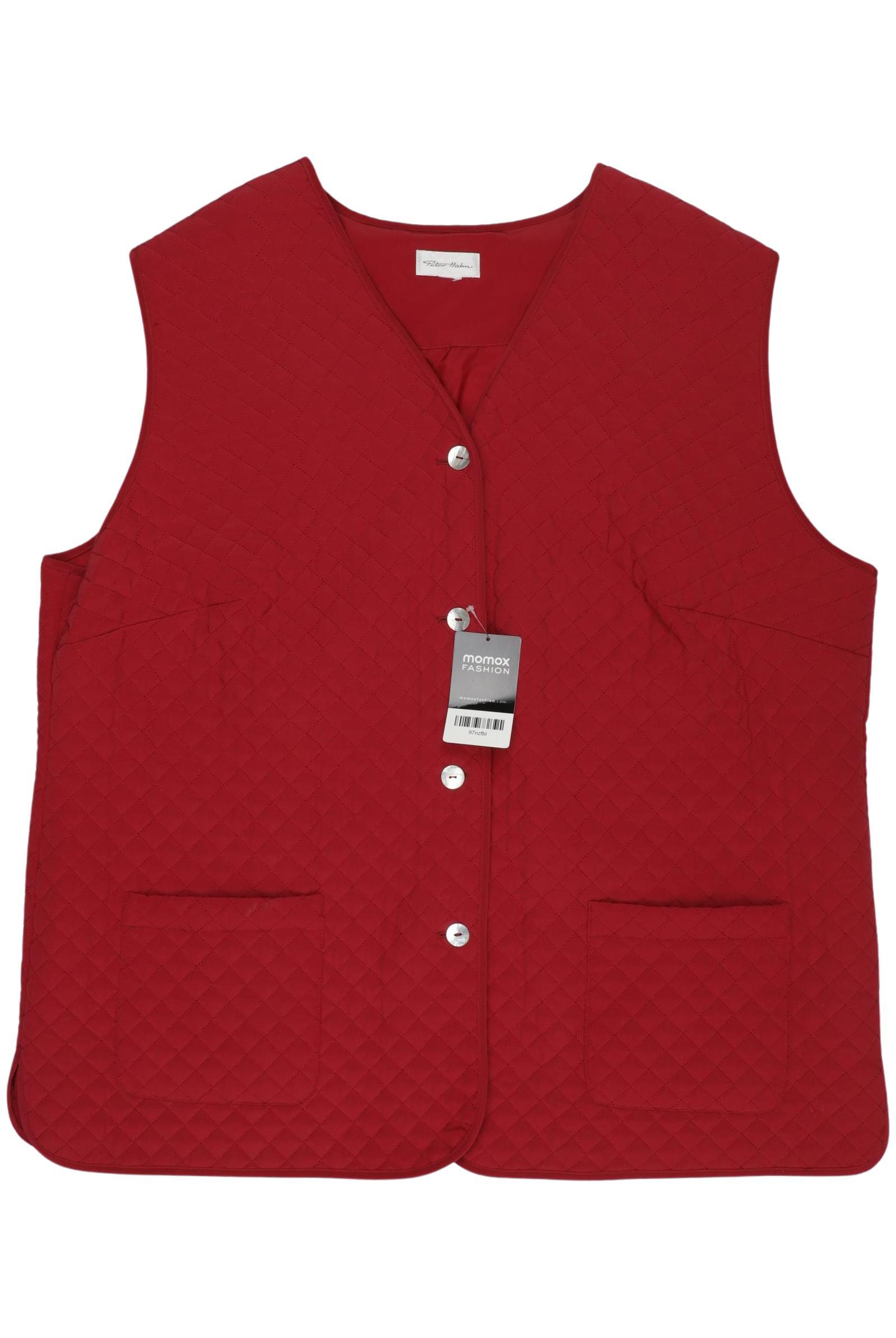 

Peter Hahn Damen Weste, rot, Gr. 48