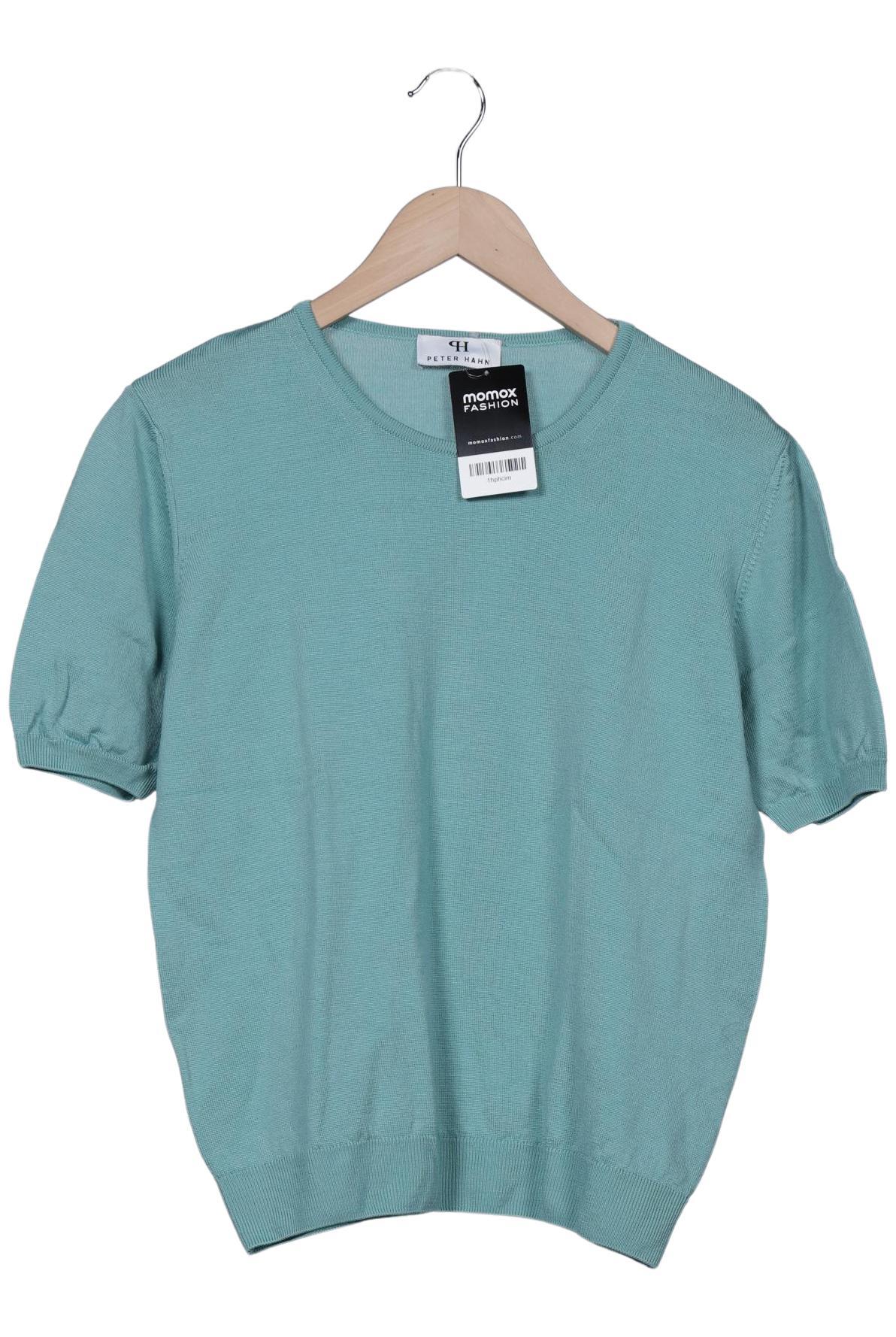 

Peter Hahn Damen Pullover, türkis, Gr. 40