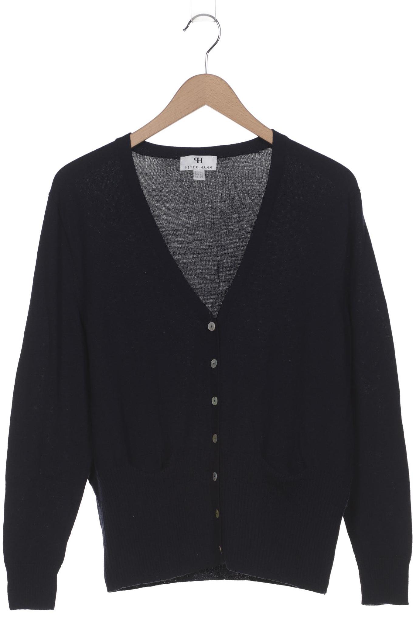 

Peter Hahn Damen Strickjacke, marineblau, Gr. 50