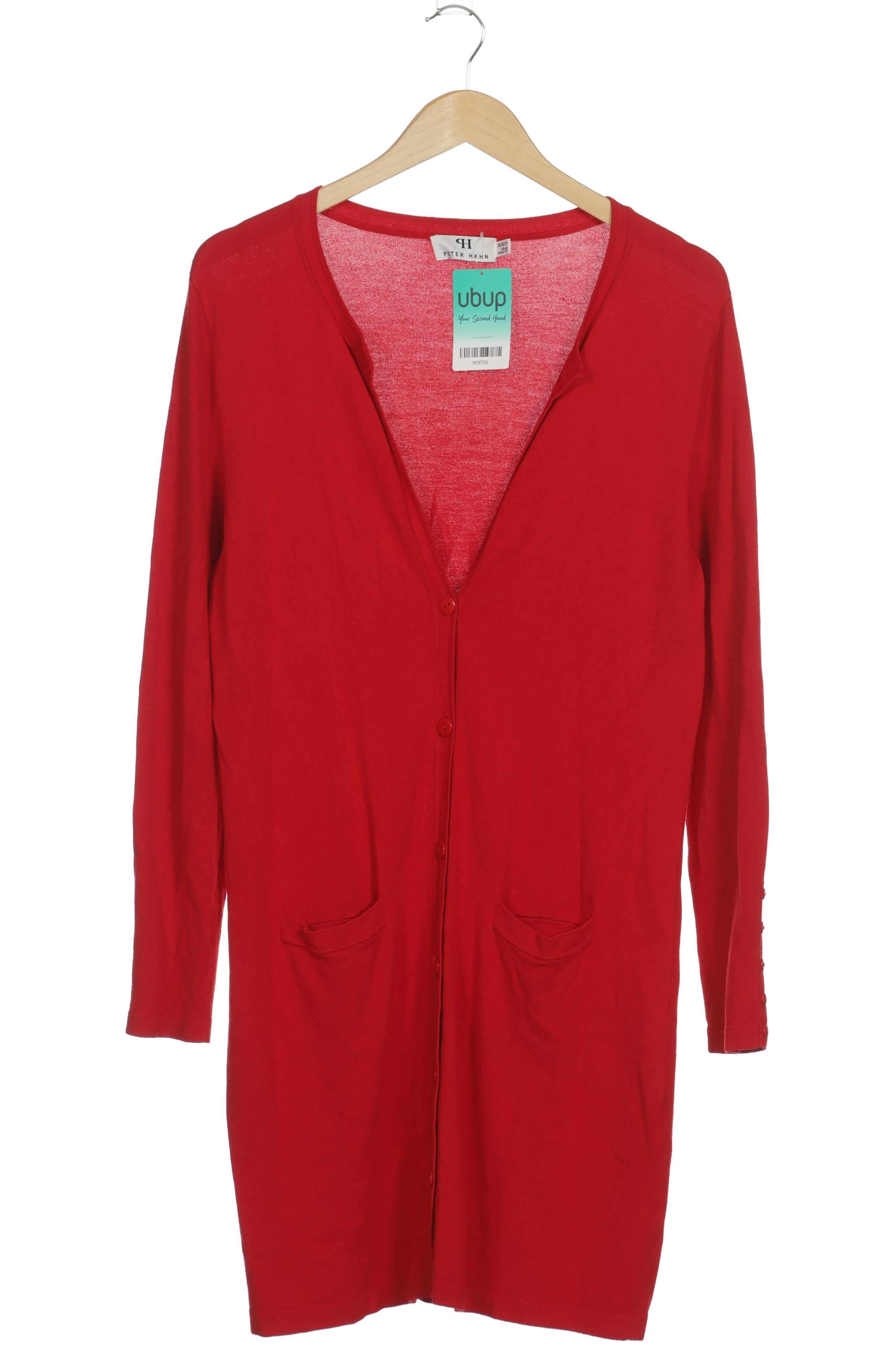 

Peter Hahn Damen Strickjacke, rot, Gr. 38