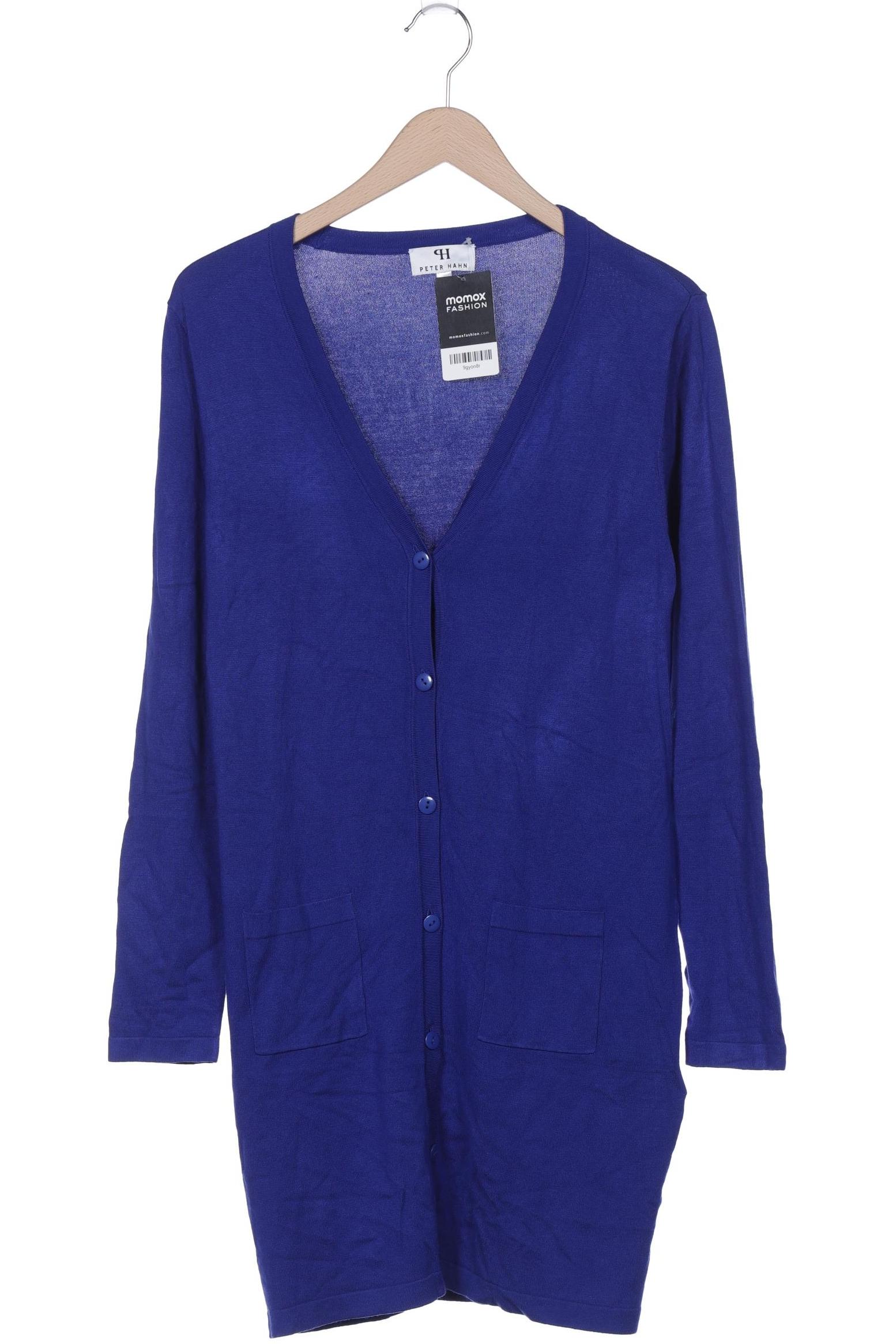 

Peter Hahn Damen Strickjacke, blau, Gr. 38