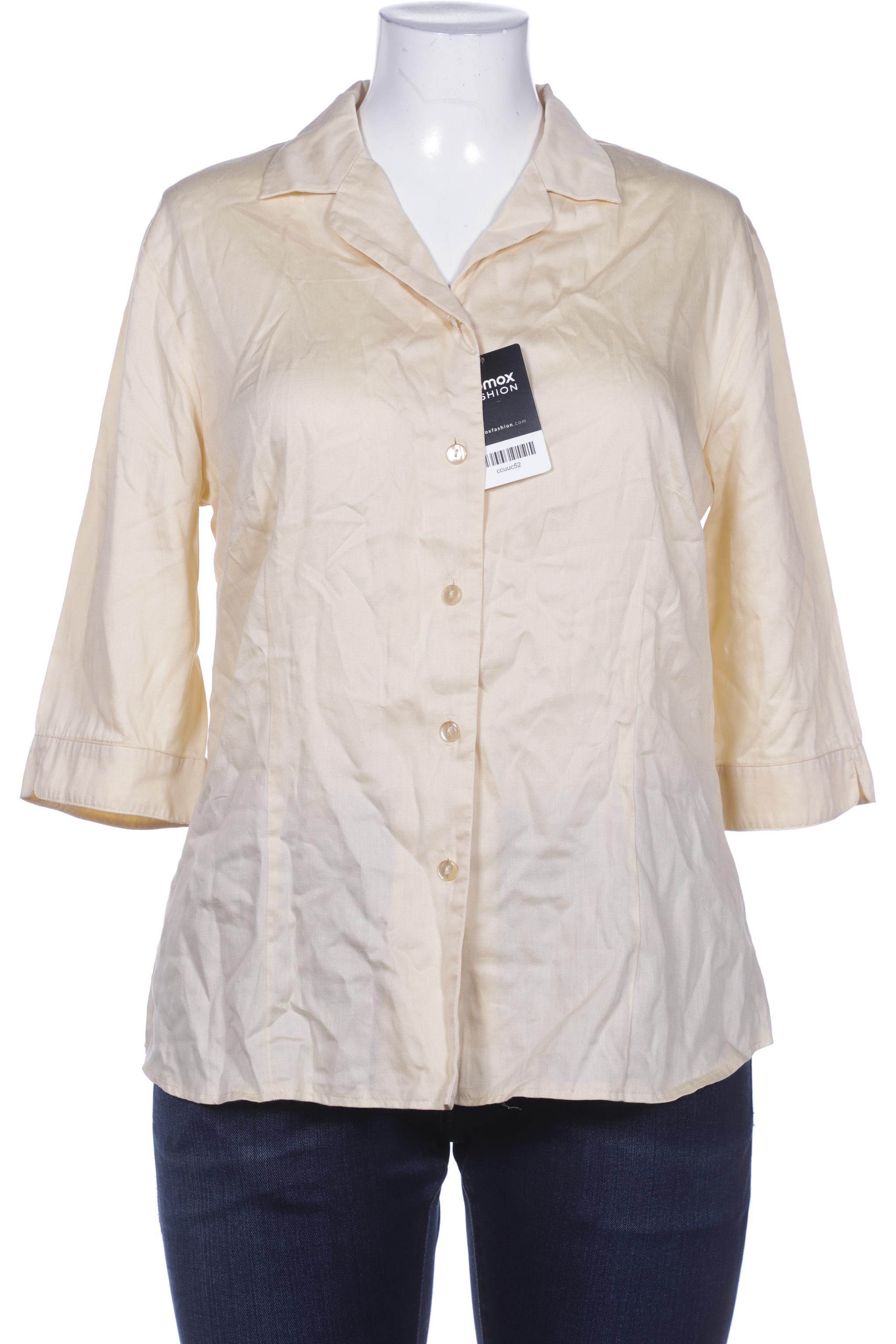 

Peter Hahn Damen Bluse, beige, Gr. 42